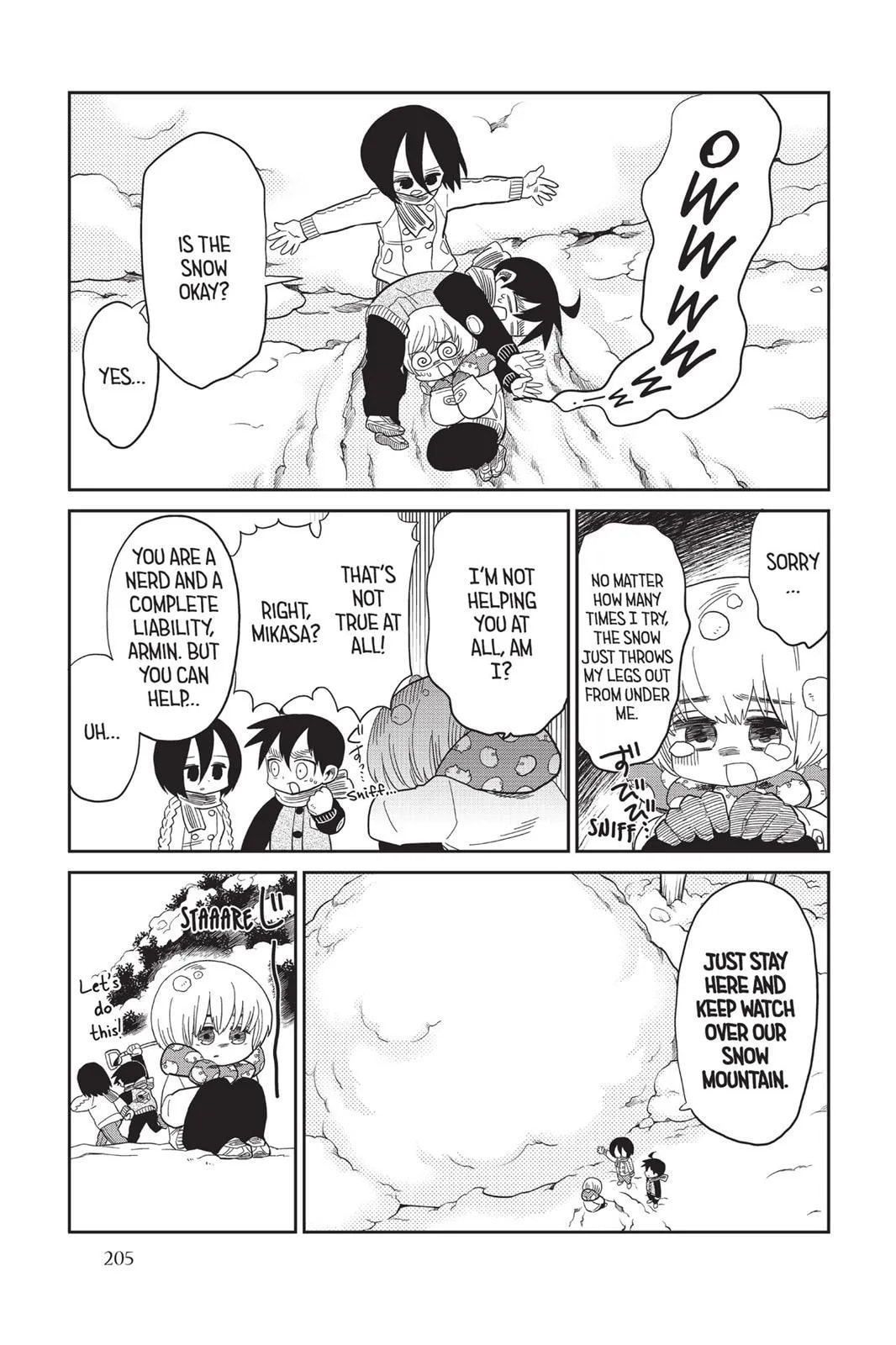 Read Attack on Titan: Junior High chapter 0 image 205 on Lezhin