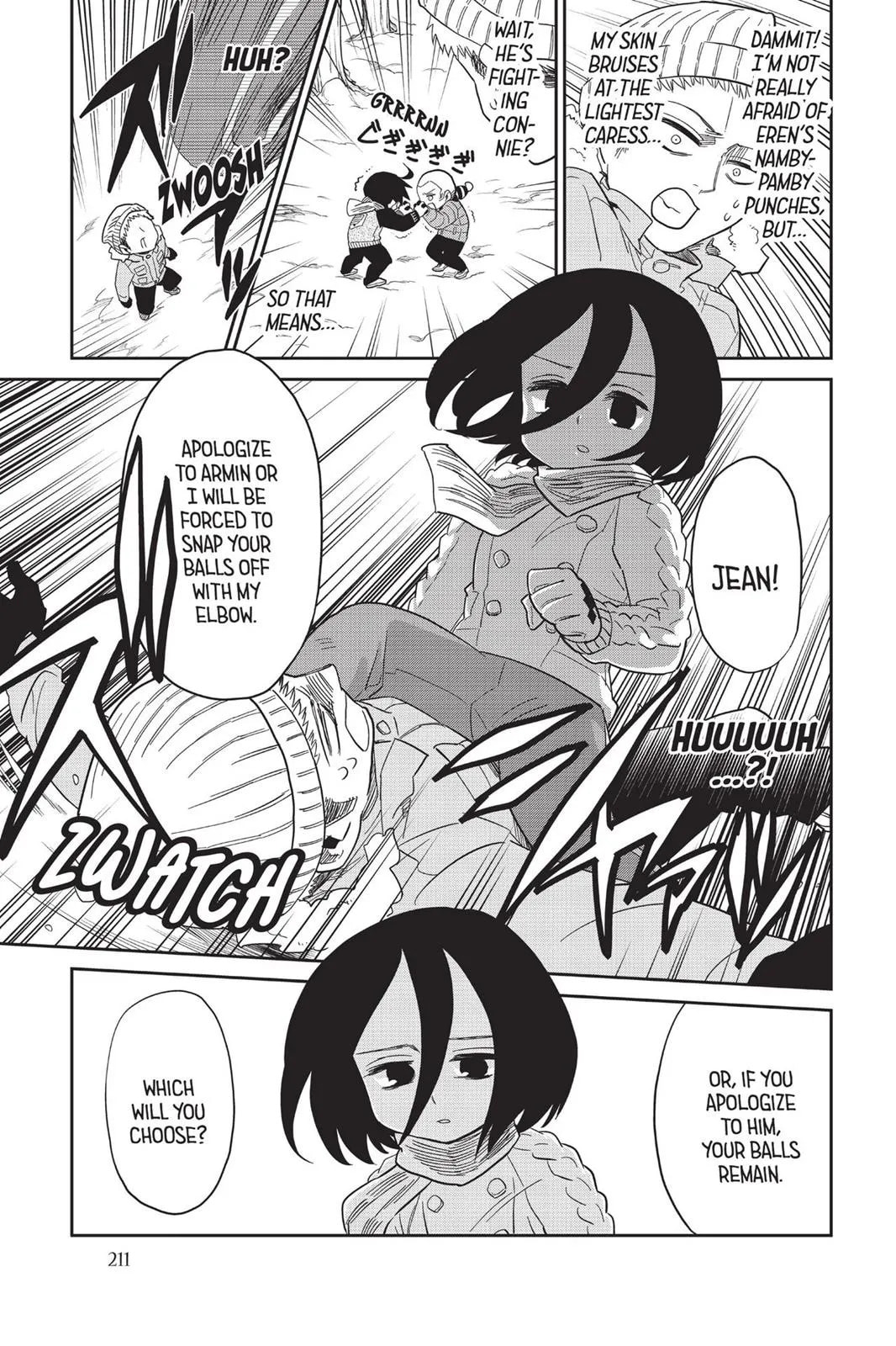 Read Attack on Titan: Junior High chapter 0 image 211 on Lezhin