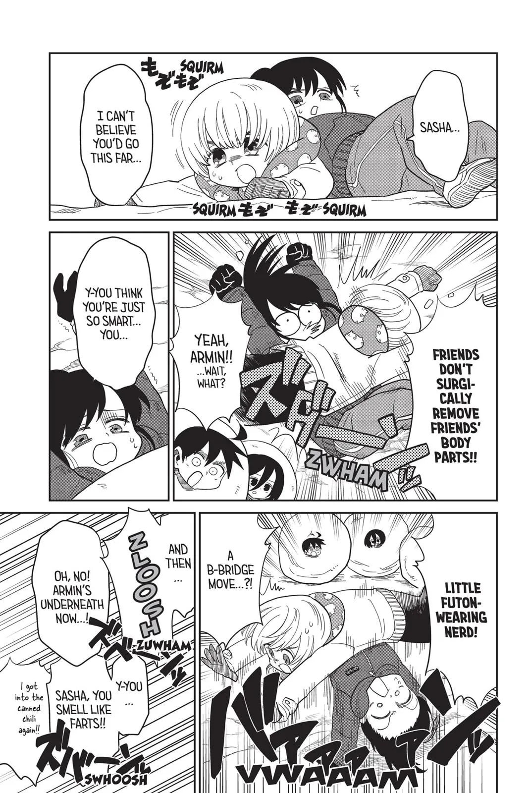 Read Attack on Titan: Junior High chapter 0 image 225 on Lezhin