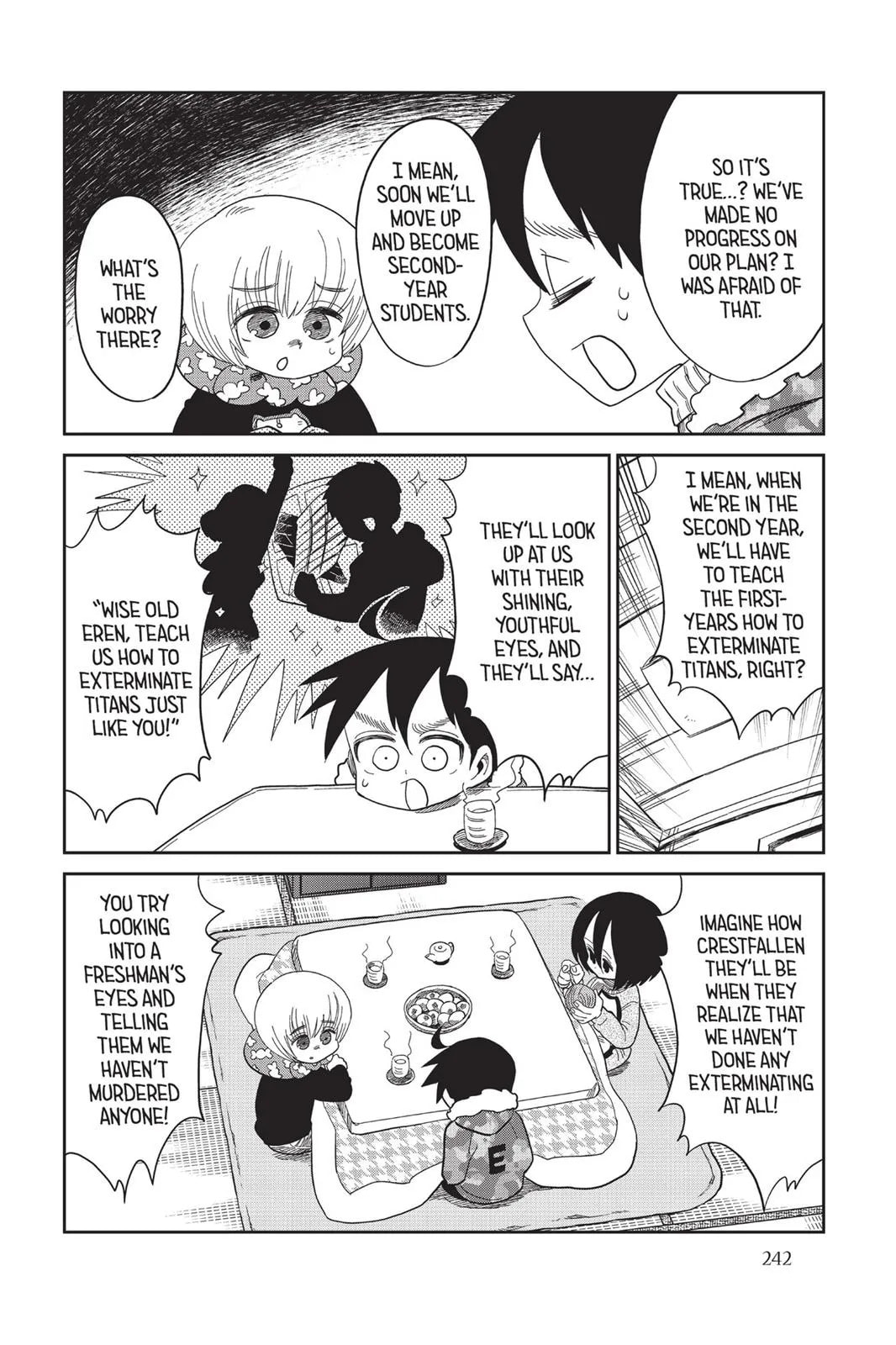 Read Attack on Titan: Junior High chapter 0 image 242 on Lezhin