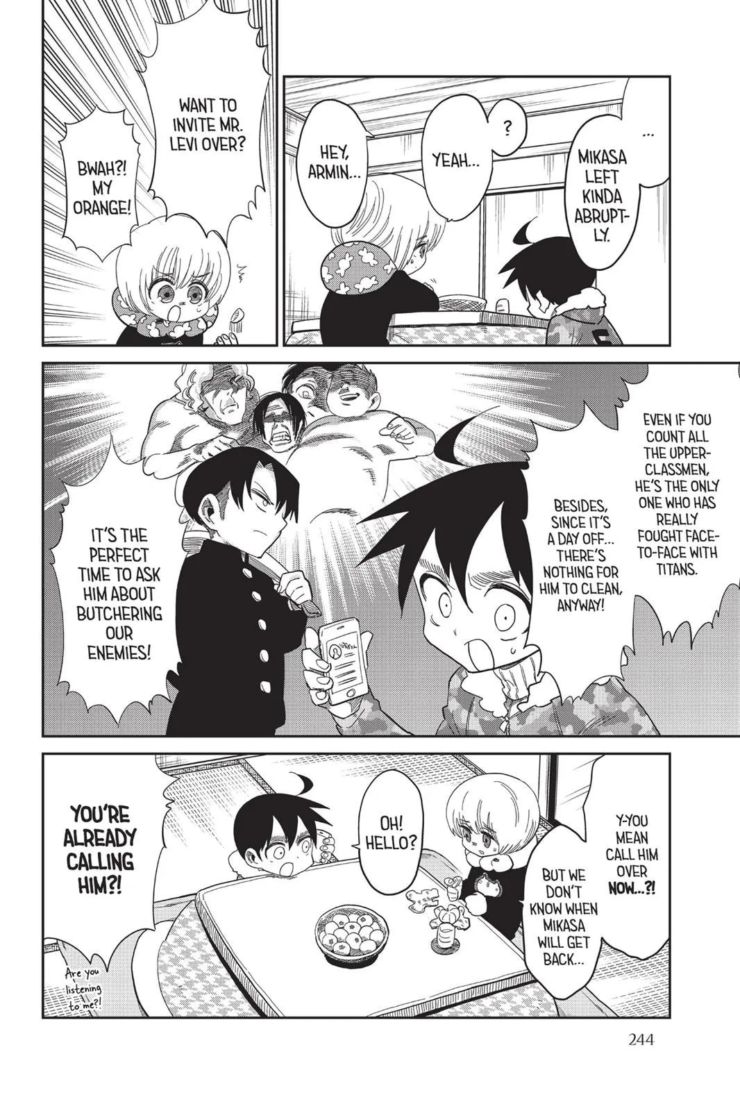Read Attack on Titan: Junior High chapter 0 image 244 on Lezhin
