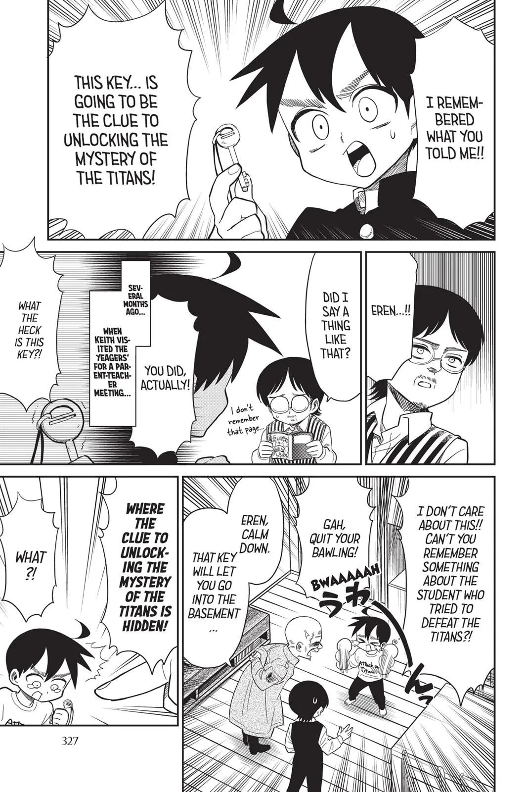 Read Attack on Titan: Junior High chapter 0 image 327 on Lezhin