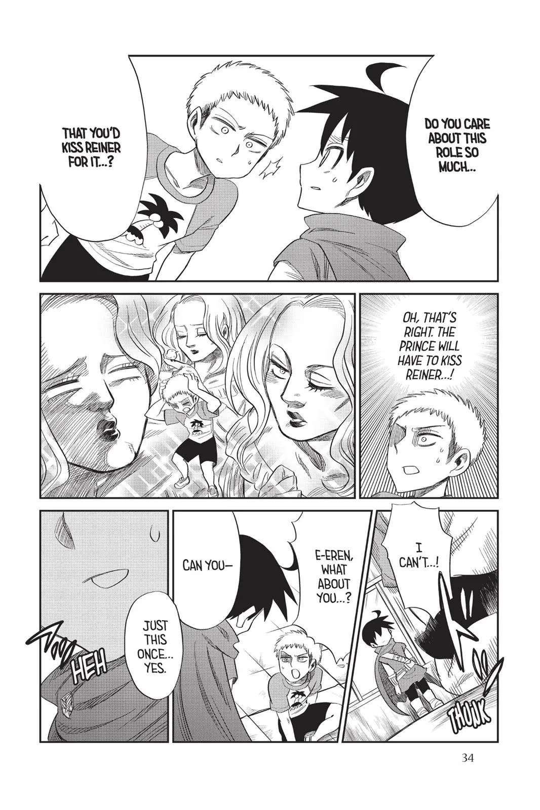 Read Attack on Titan: Junior High chapter 0 image 34 on Lezhin
