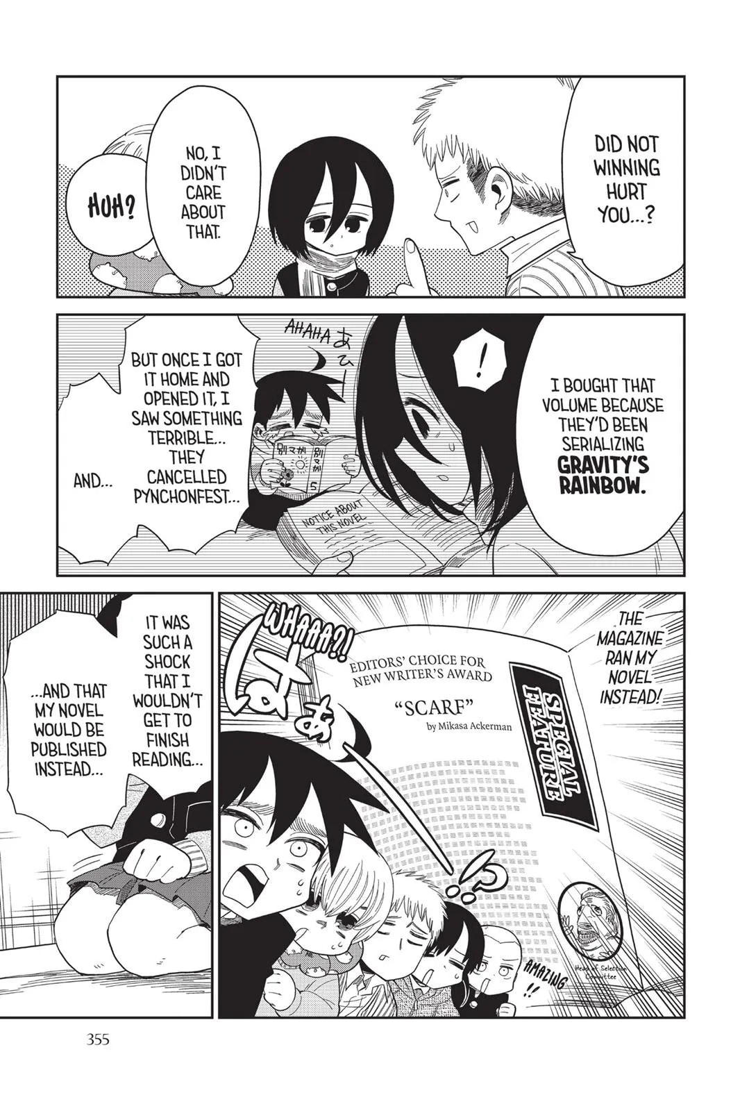 Read Attack on Titan: Junior High chapter 0 image 355 on Lezhin