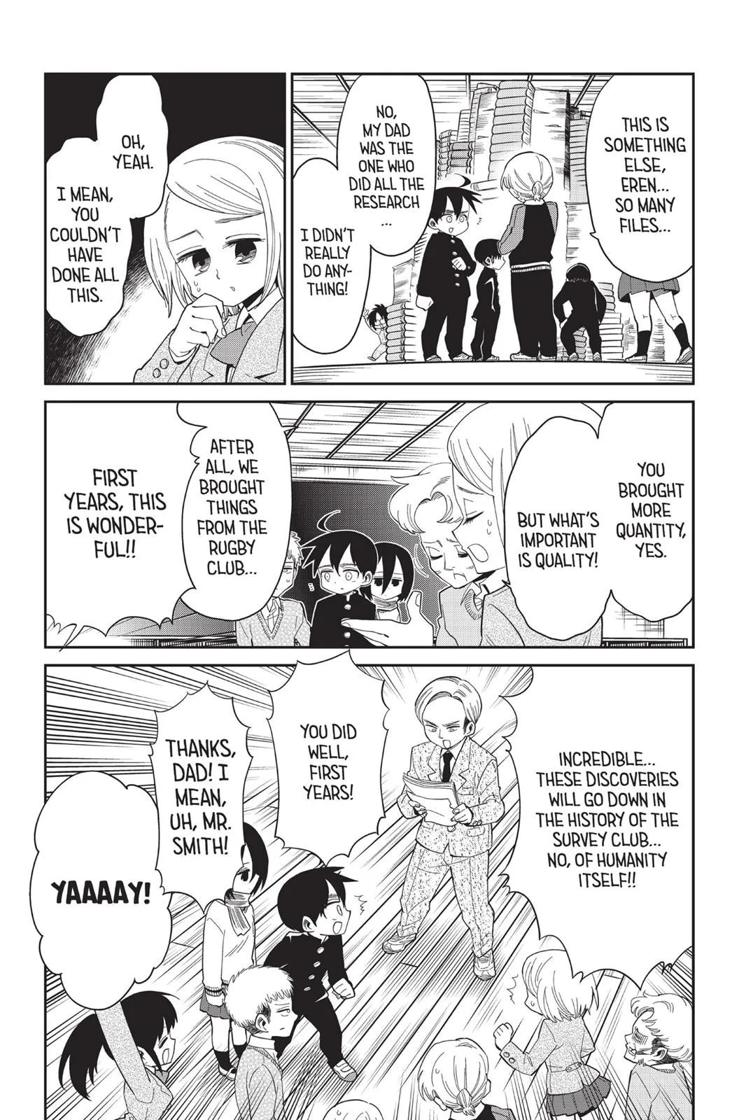 Read Attack on Titan: Junior High chapter 0 image 368 on Lezhin