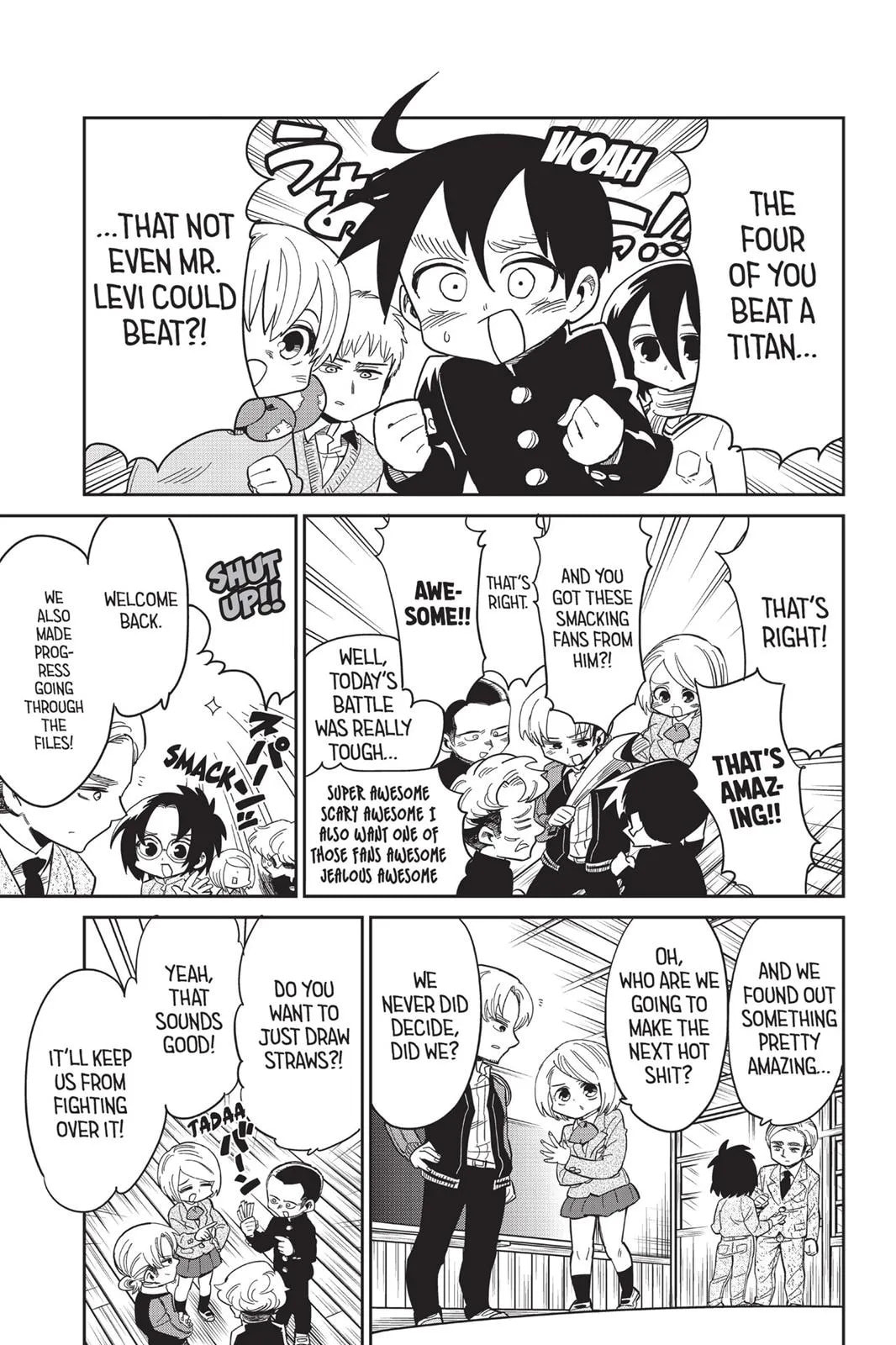 Read Attack on Titan: Junior High chapter 0 image 407 on Lezhin