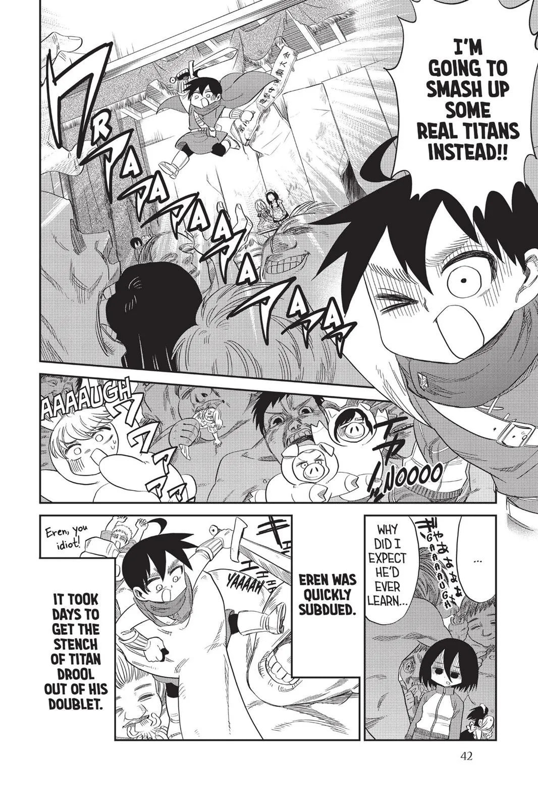 Read Attack on Titan: Junior High chapter 0 image 42 on Lezhin