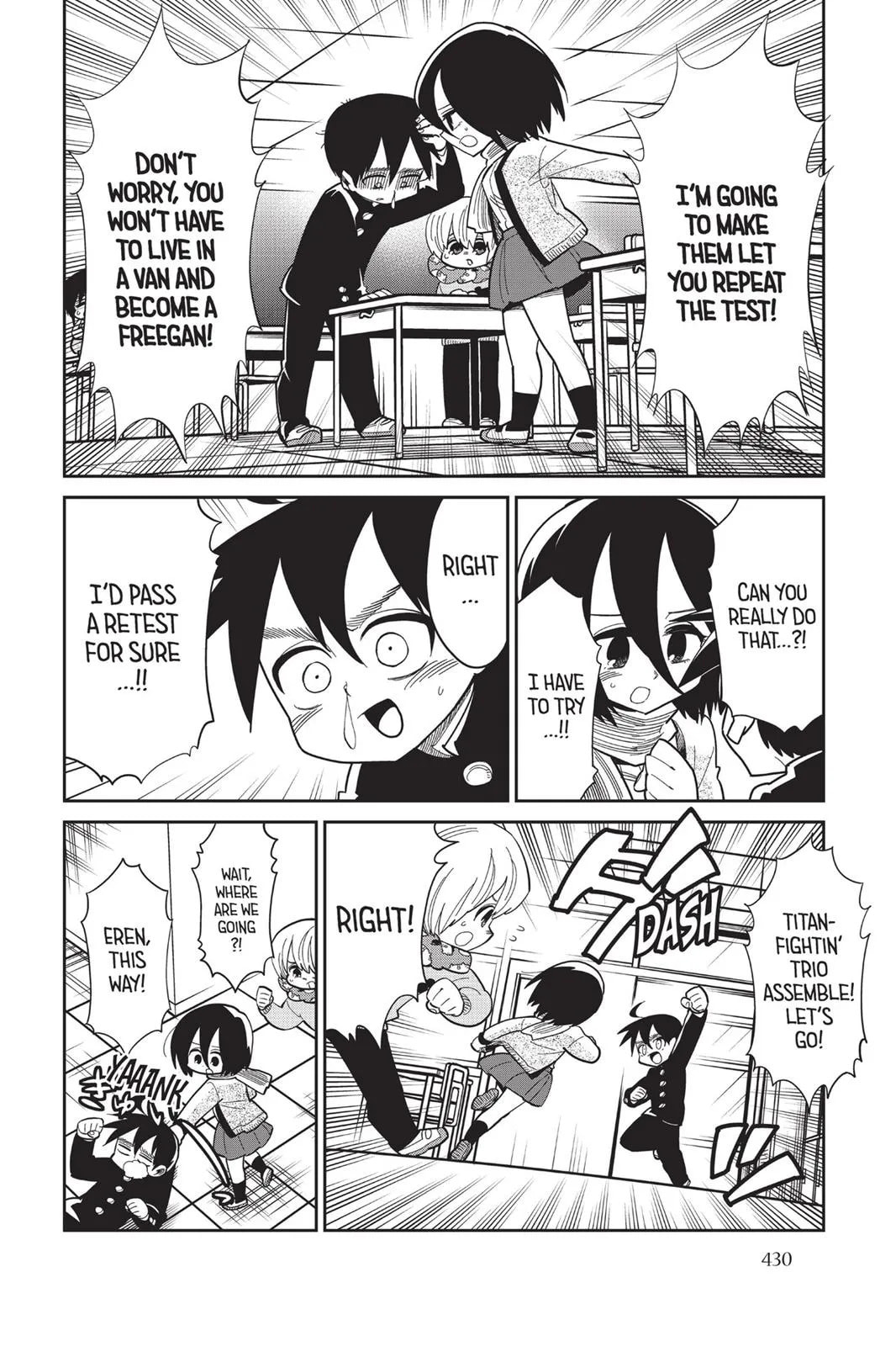 Read Attack on Titan: Junior High chapter 0 image 430 on Lezhin