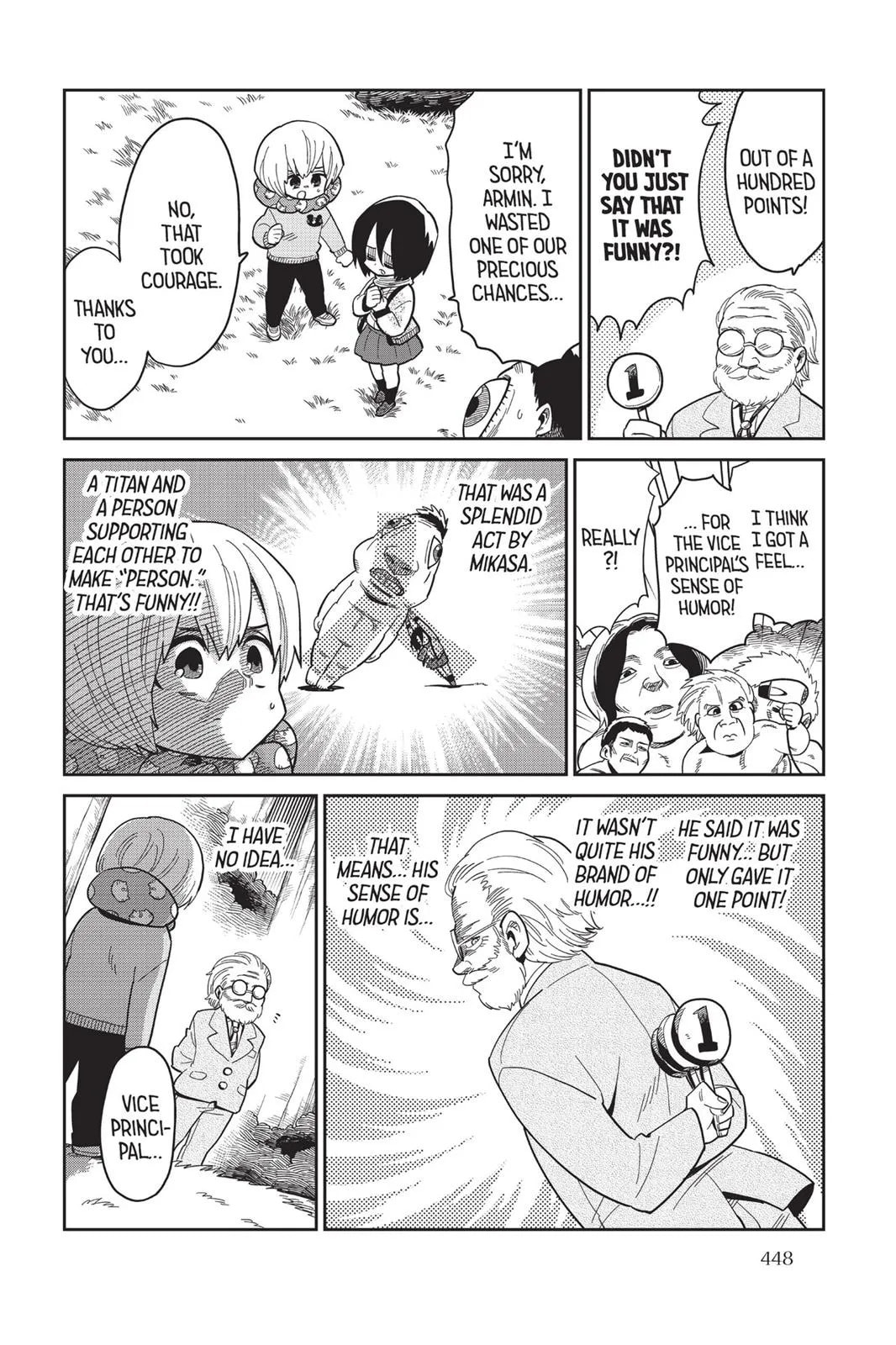 Read Attack on Titan: Junior High chapter 0 image 448 on Lezhin