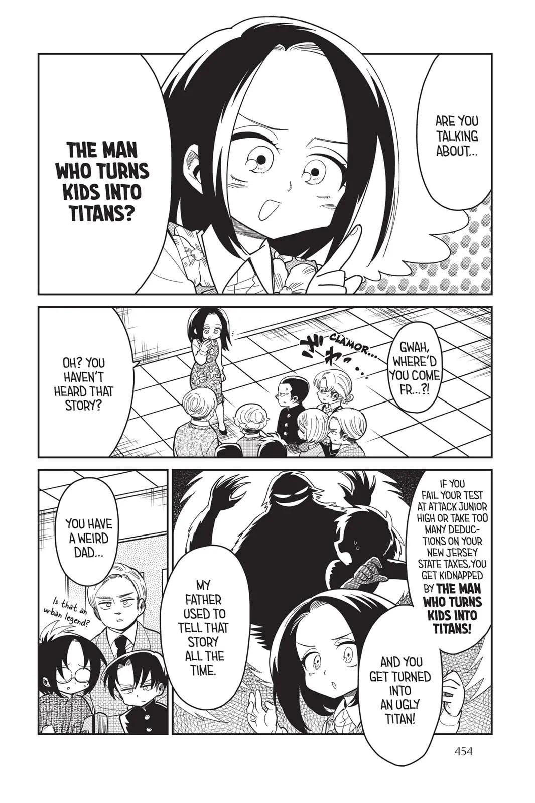 Read Attack on Titan: Junior High chapter 0 image 454 on Lezhin