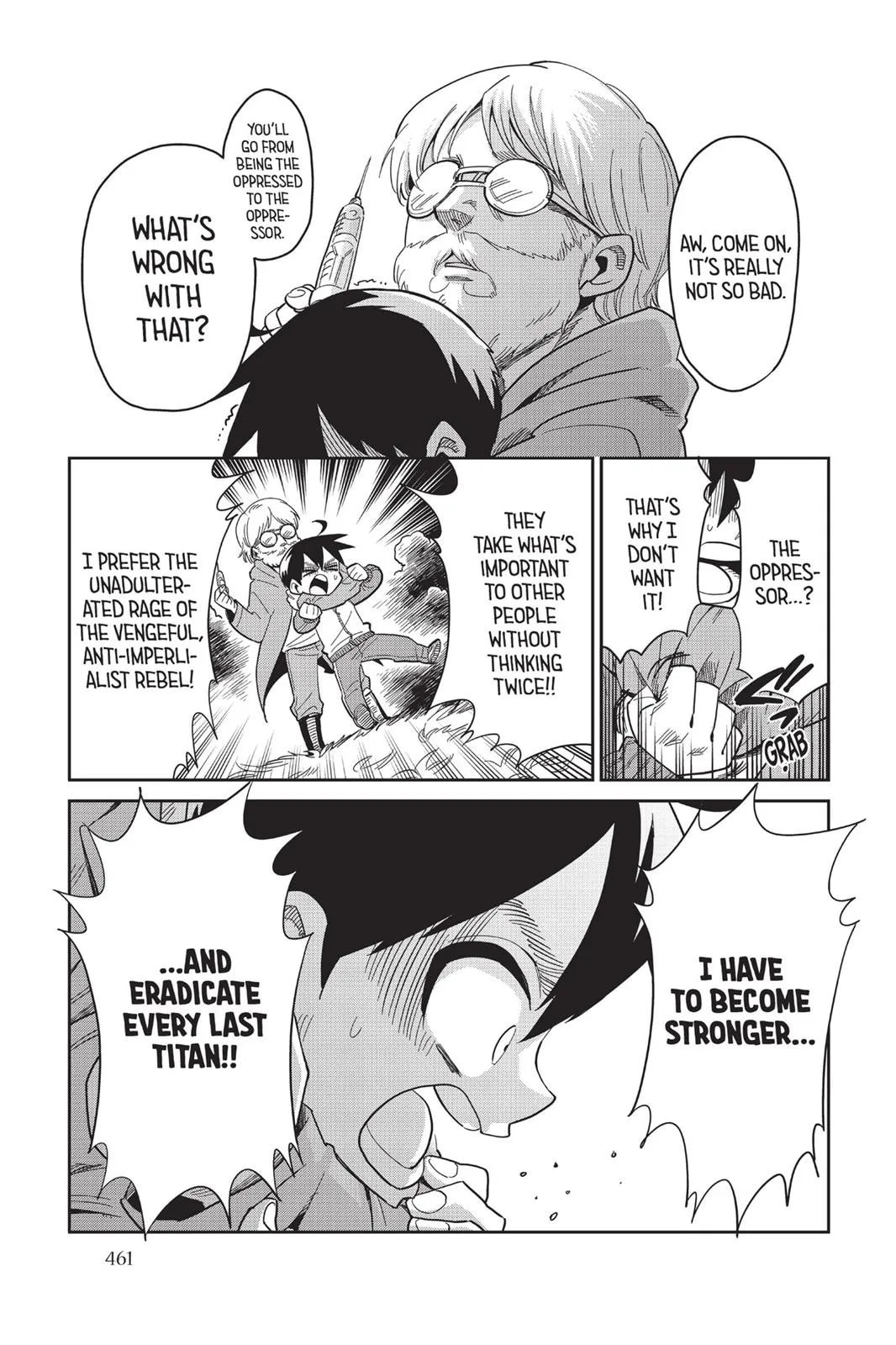 Read Attack on Titan: Junior High chapter 0 image 461 on Lezhin