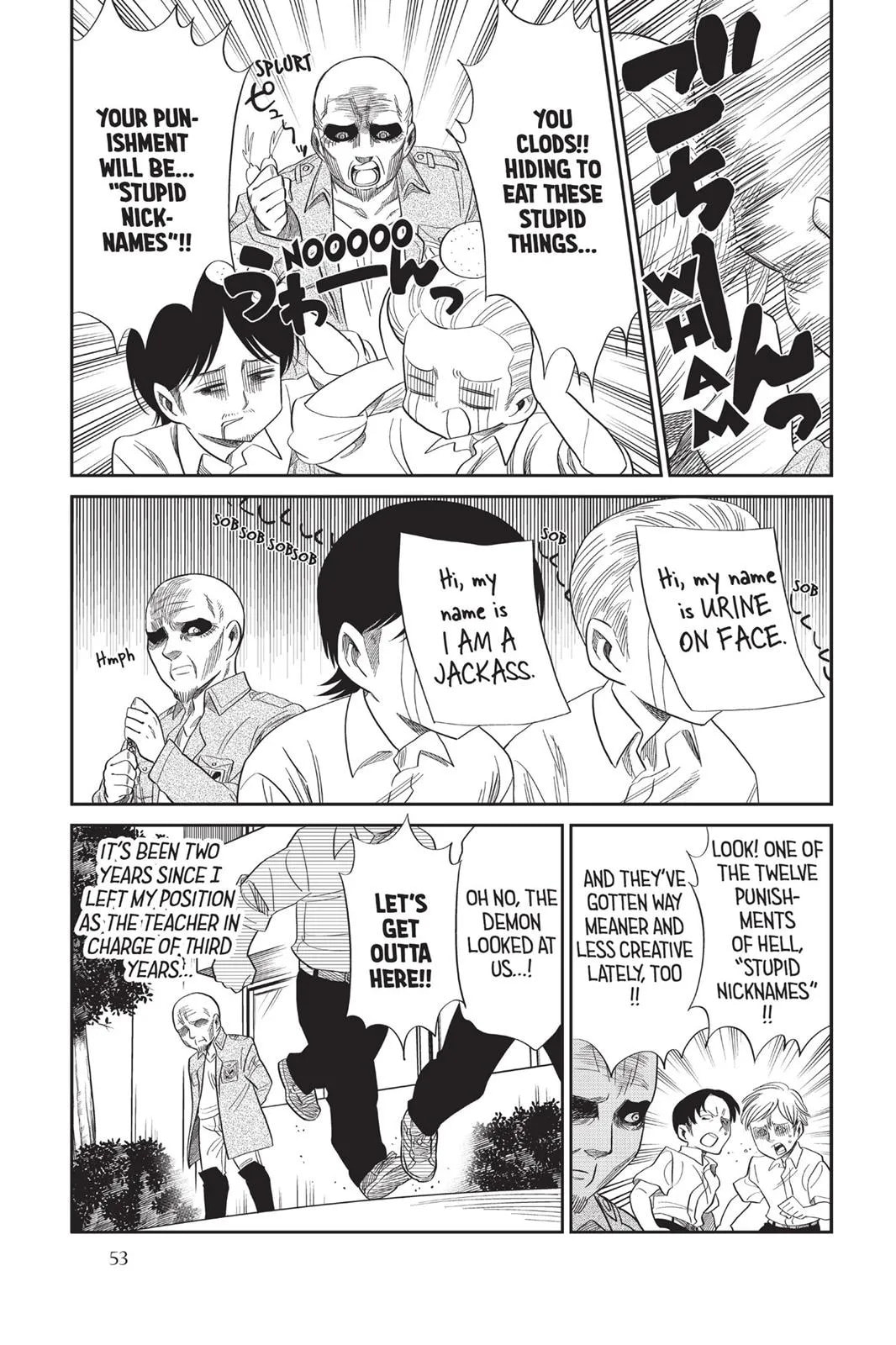 Read Attack on Titan: Junior High chapter 0 image 53 on Lezhin