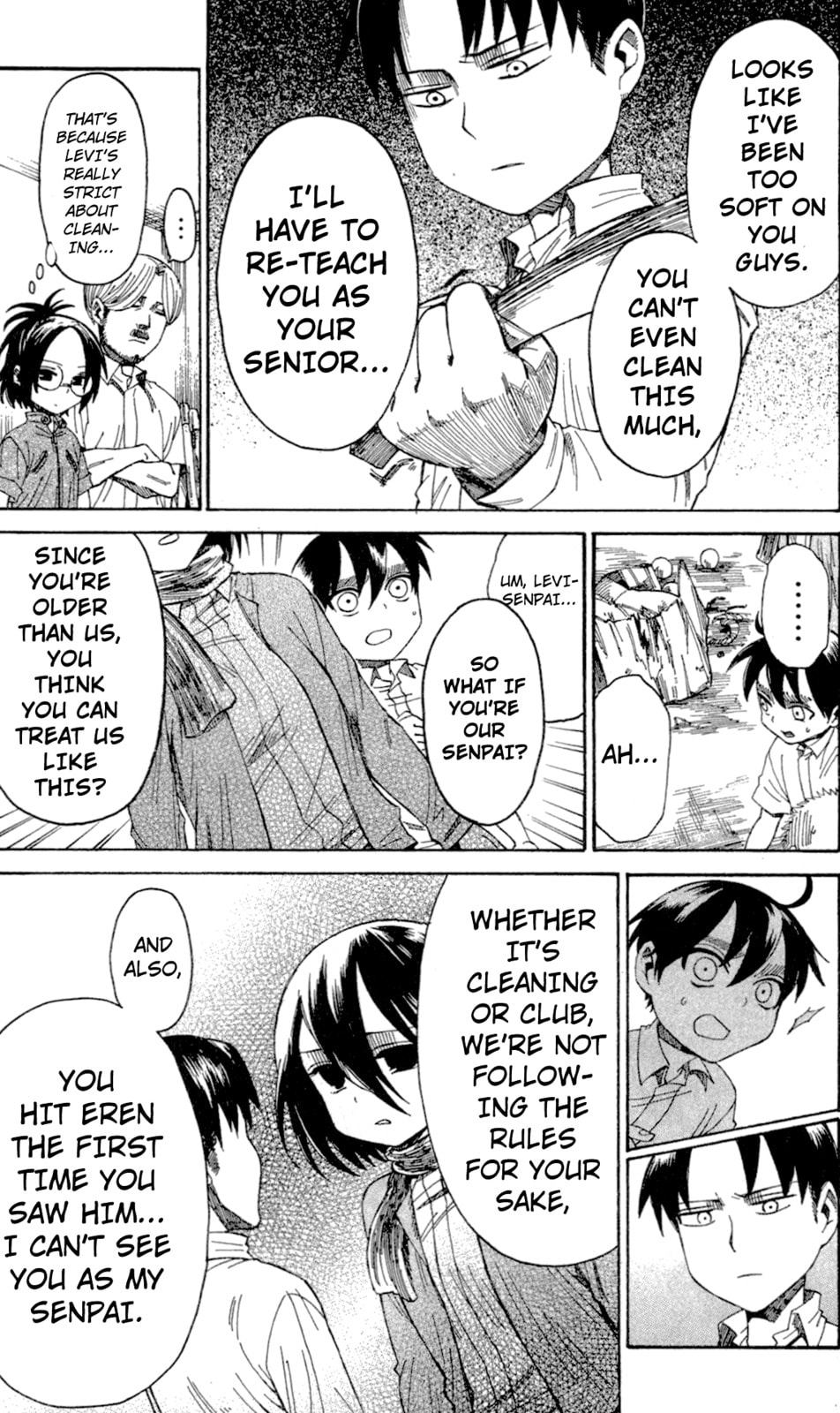Read Attack on Titan: Junior High chapter 14.1 image 13 on Lezhin
