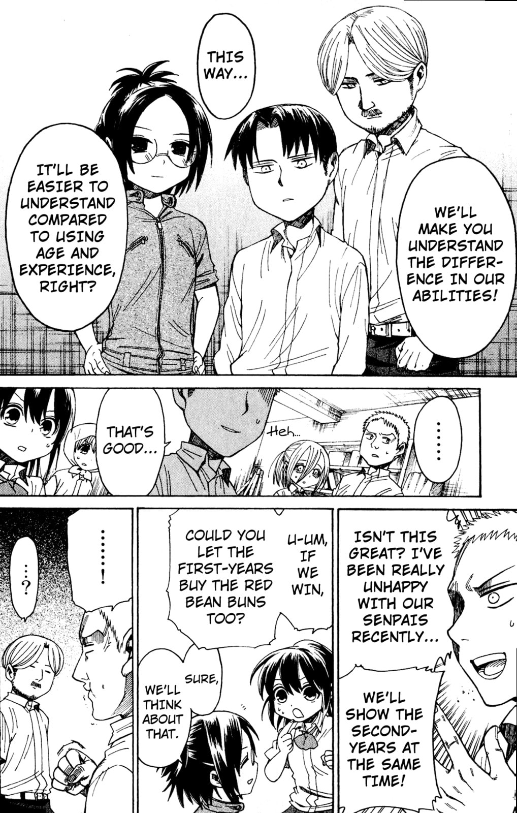 Read Attack on Titan: Junior High chapter 14.1 image 15 on Lezhin