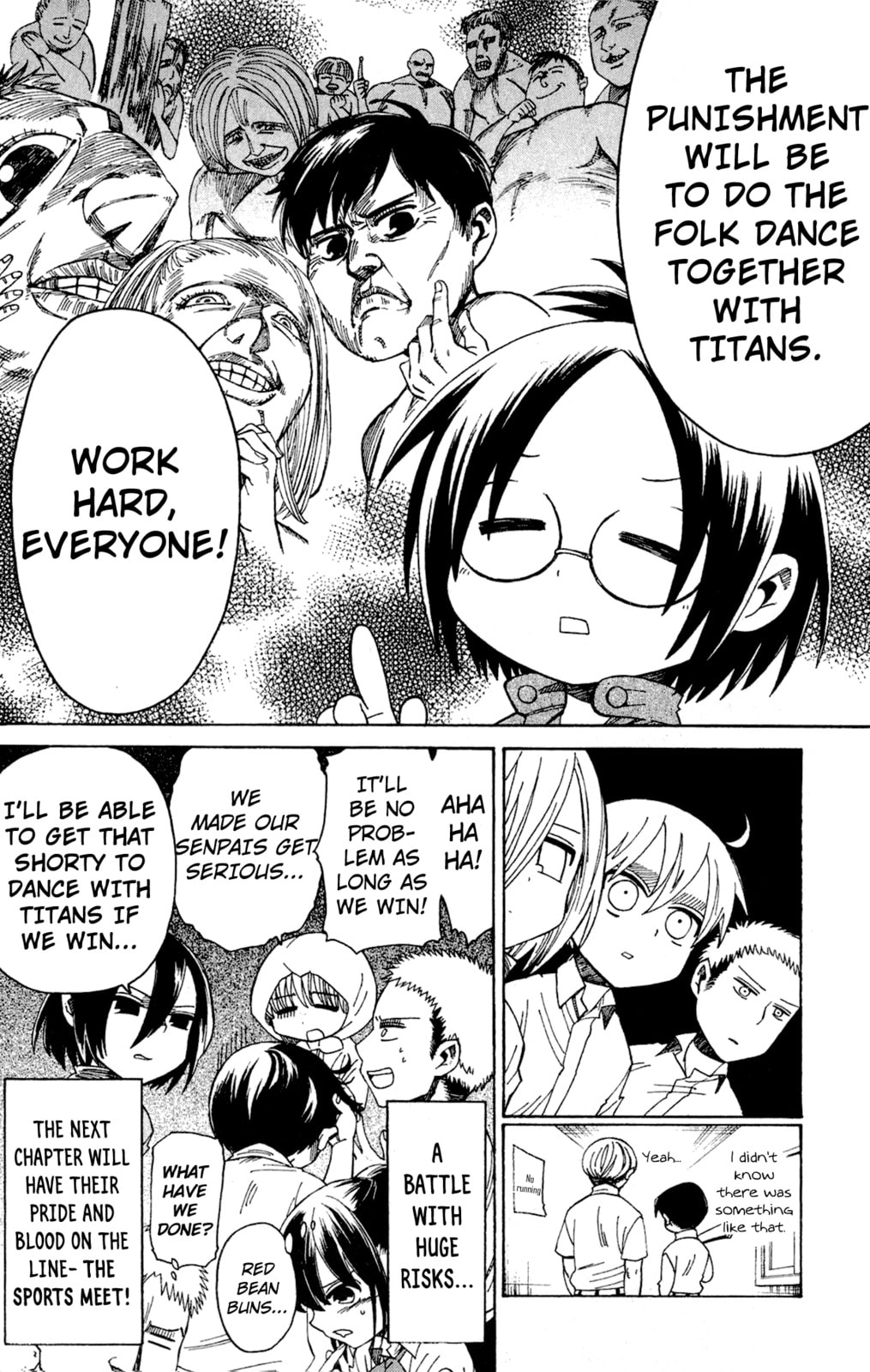 Read Attack on Titan: Junior High chapter 14.1 image 17 on Lezhin