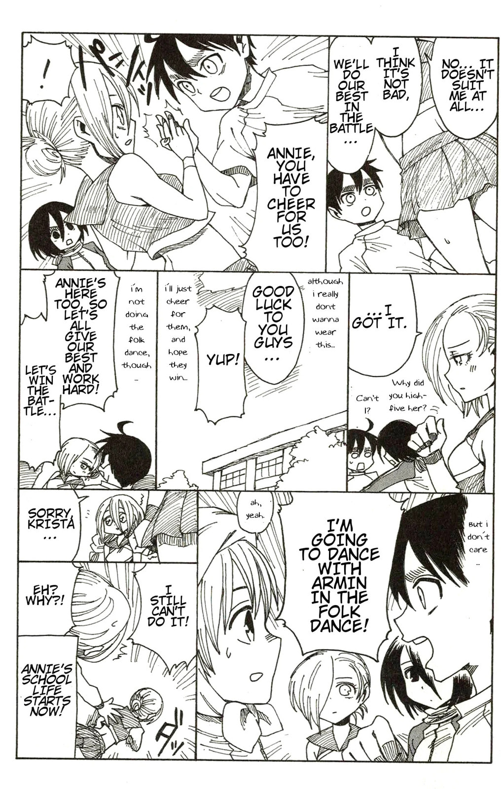 Read Attack on Titan: Junior High chapter 16 image 20 on Lezhin