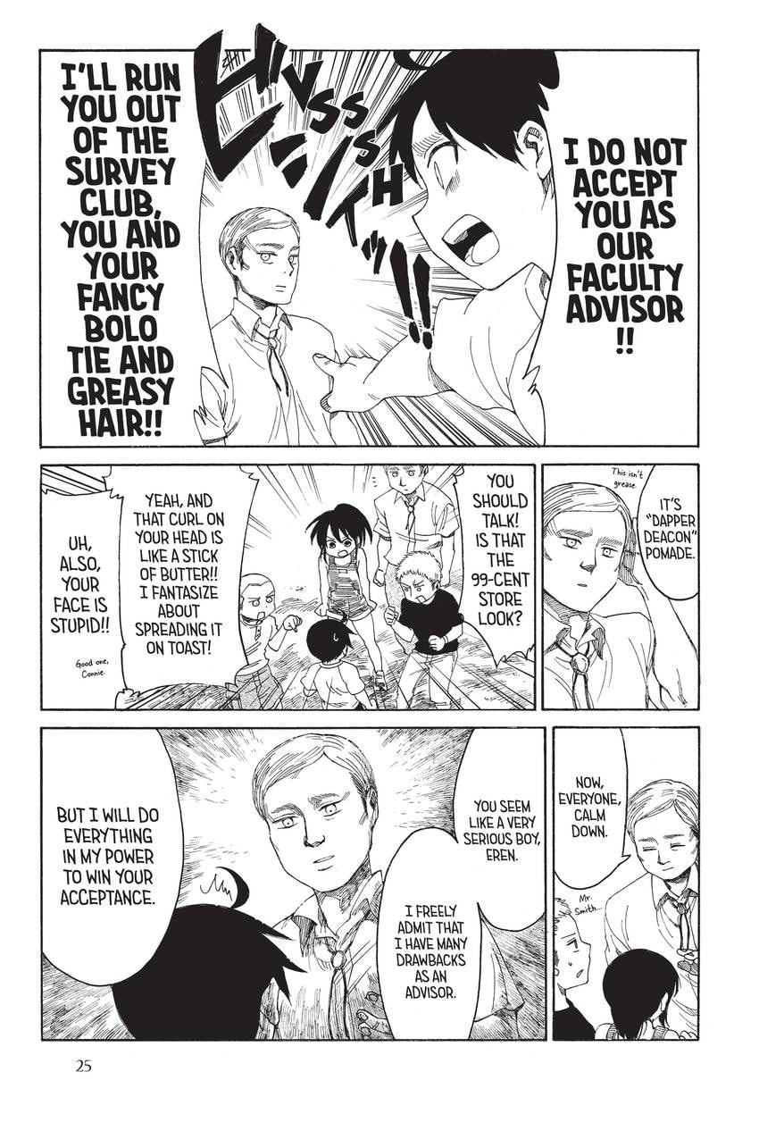 Read Attack on Titan: Junior High chapter 18 image 4 on Lezhin