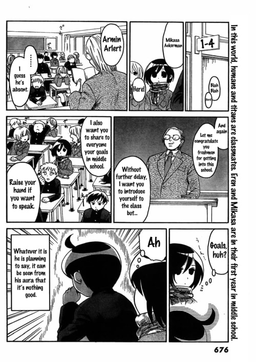 Read Attack on Titan: Junior High chapter 2.1 image 1 on Lezhin