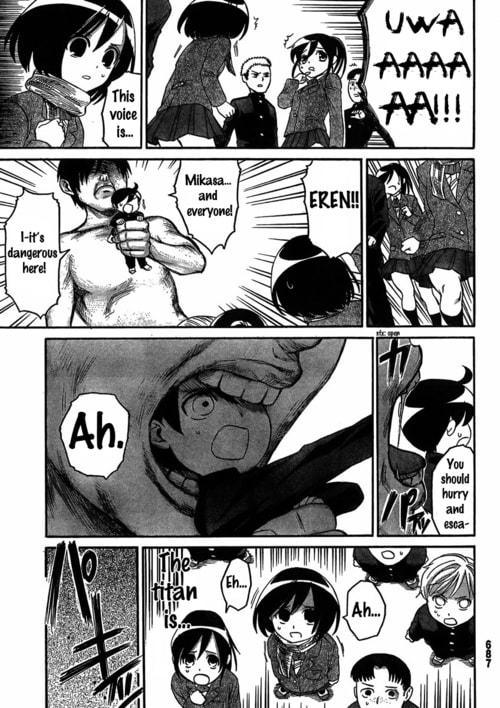 Read Attack on Titan: Junior High chapter 2.1 image 12 on Lezhin