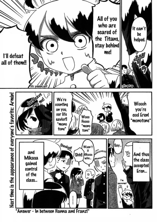 Read Attack on Titan: Junior High chapter 2.1 image 18 on Lezhin