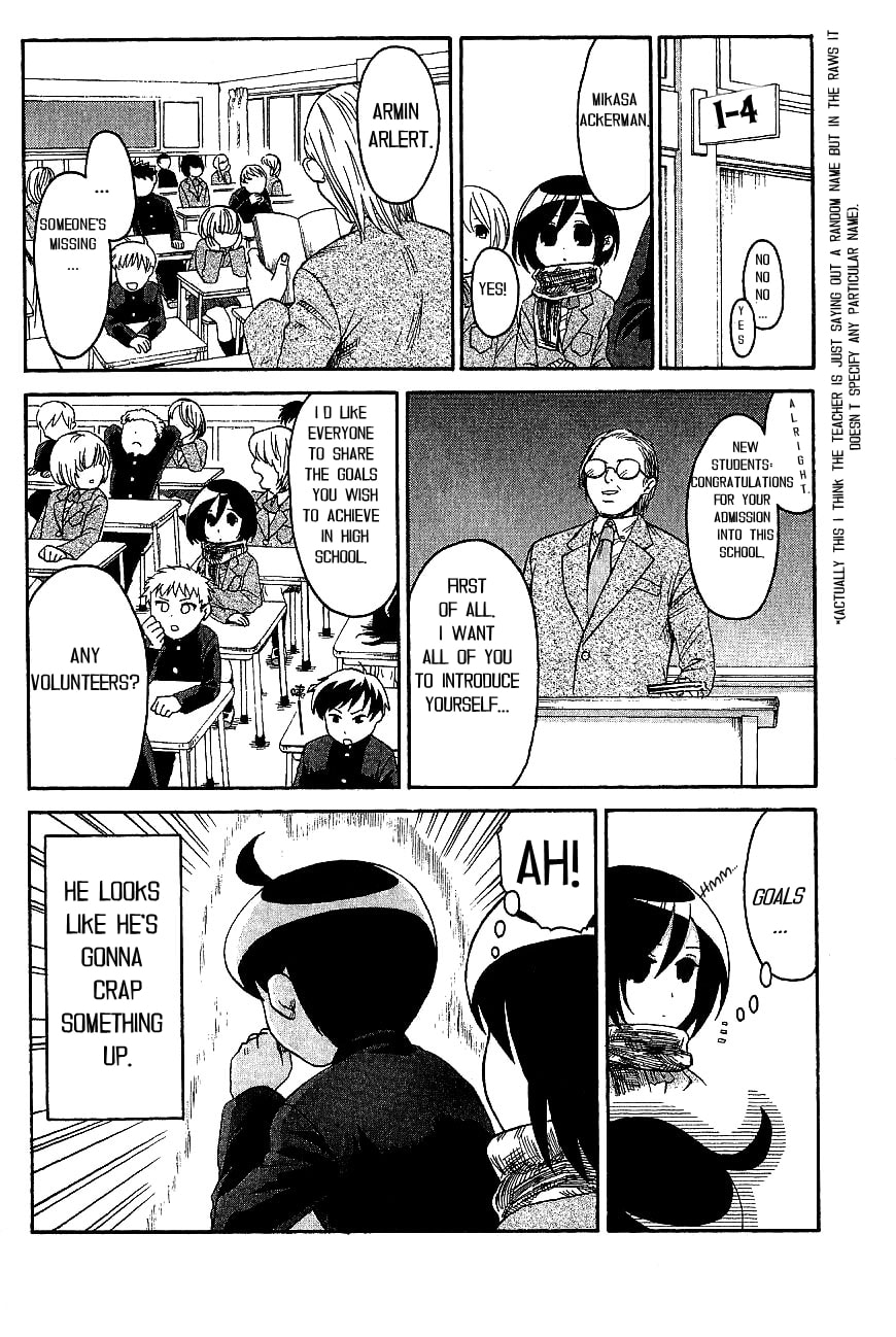 Read Attack on Titan: Junior High chapter 2 image 1 on Lezhin