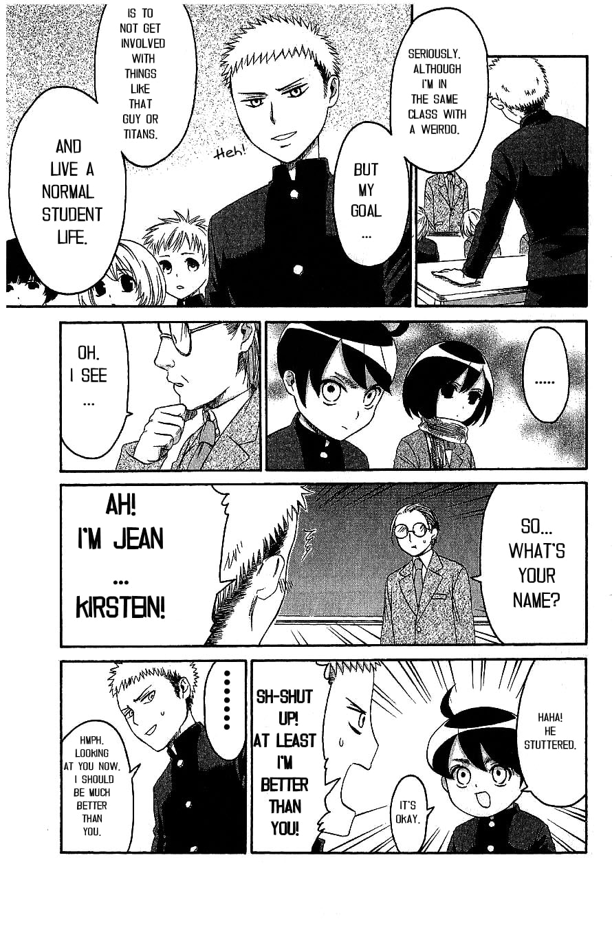 Read Attack on Titan: Junior High chapter 2 image 4 on Lezhin