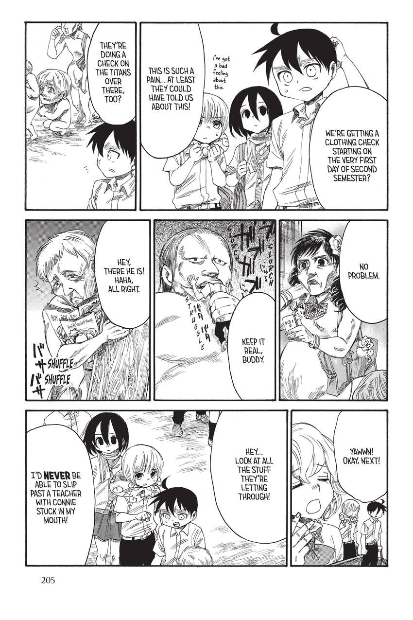 Read Attack on Titan: Junior High chapter 25 image 2 on Lezhin
