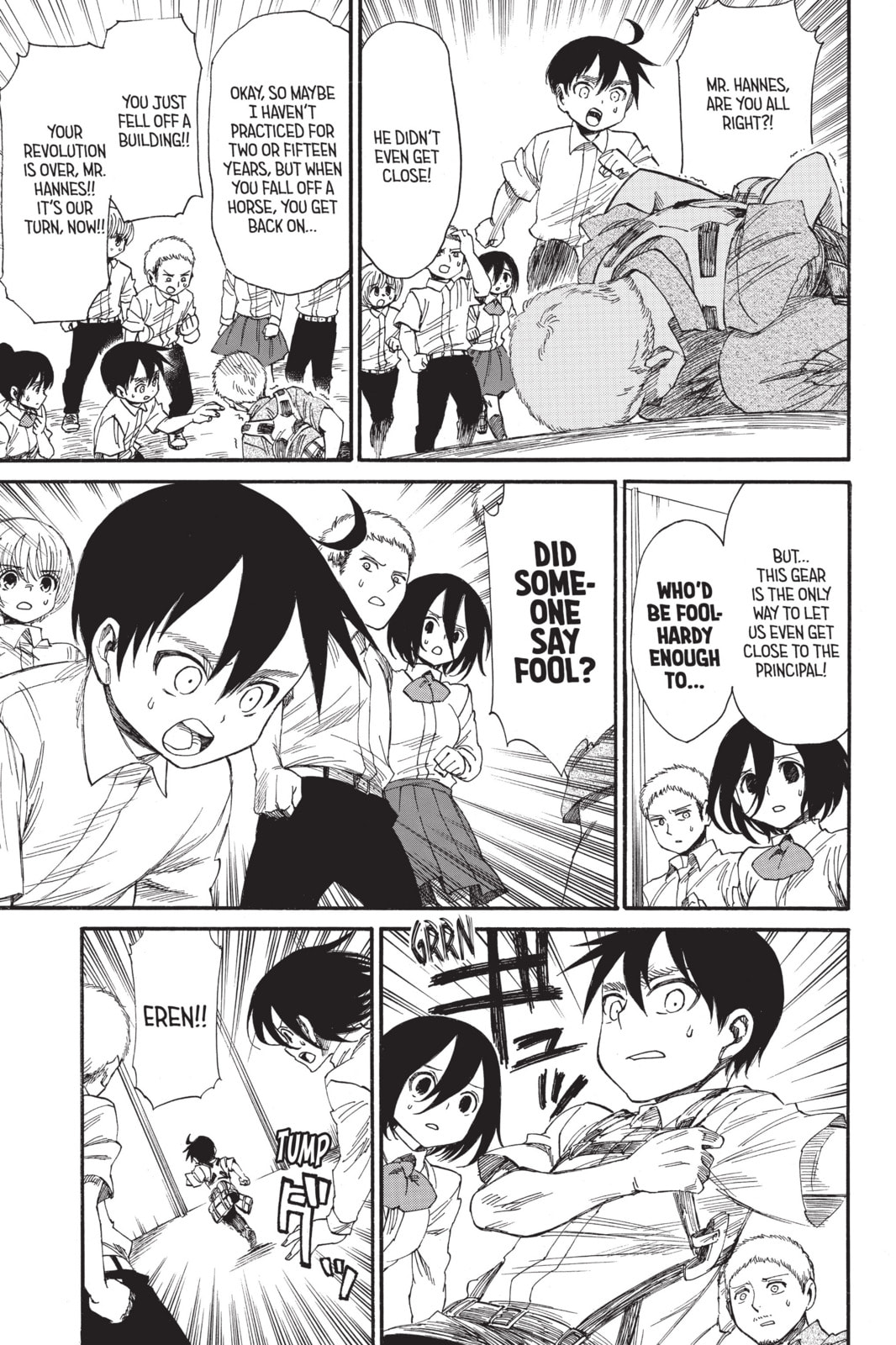 Read Attack on Titan: Junior High chapter 29 image 4 on Lezhin