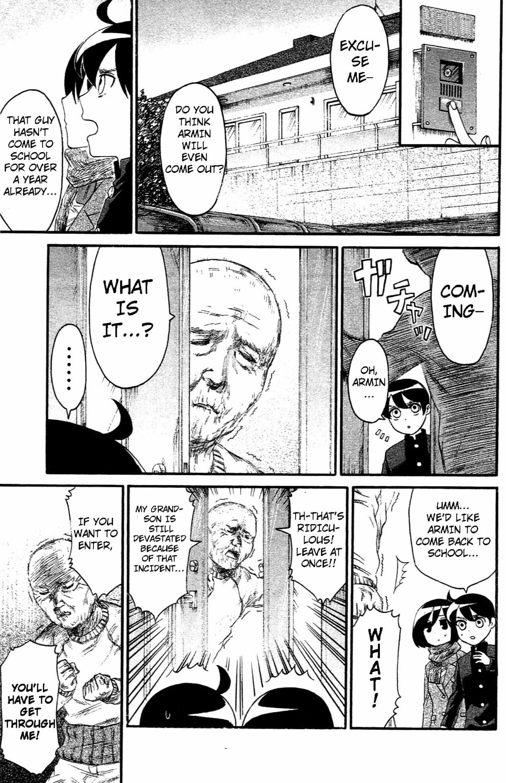 Read Attack on Titan: Junior High chapter 3 image 2 on Lezhin