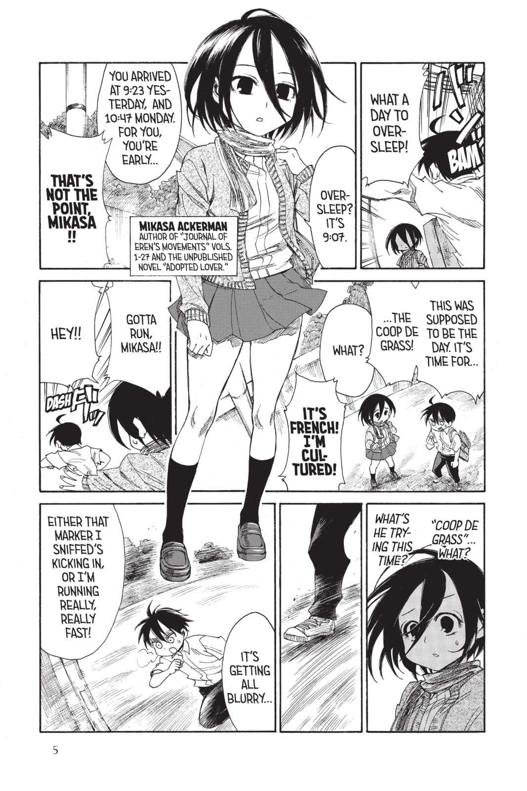 Read Attack on Titan: Junior High chapter 32.1 image 5 on Lezhin