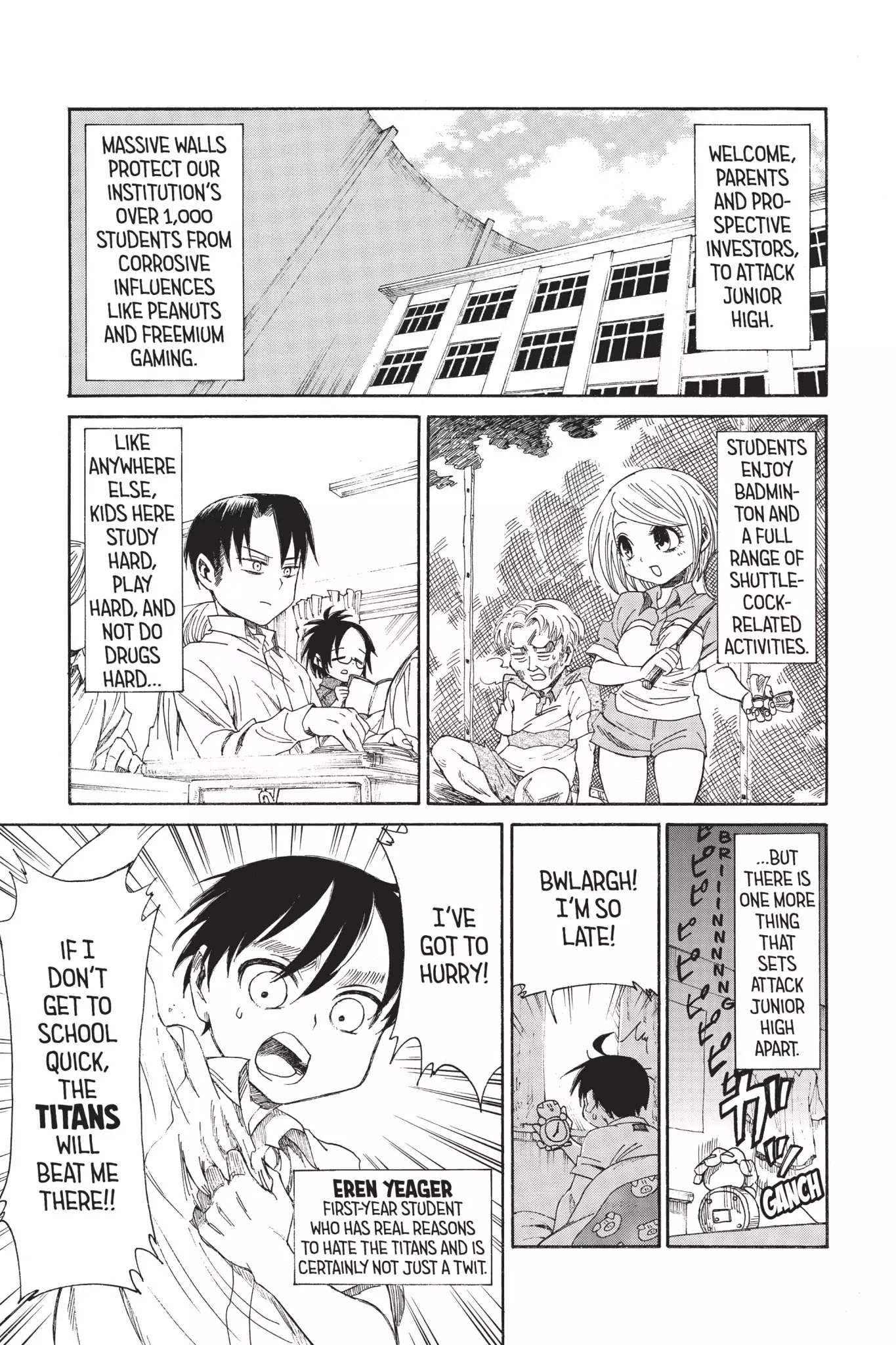 Read Attack on Titan: Junior High chapter 32.5 image 4 on Lezhin