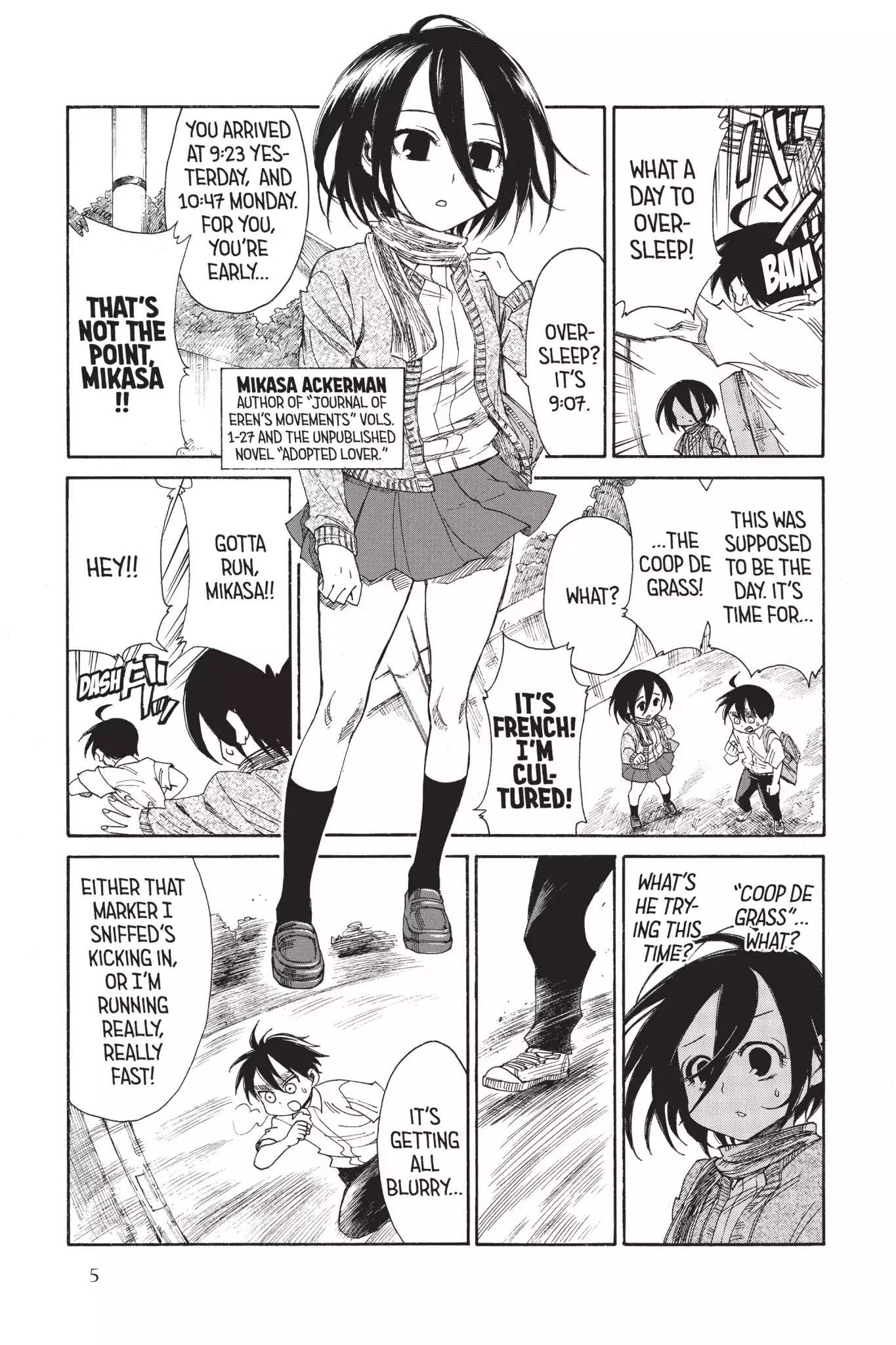 Read Attack on Titan: Junior High chapter 32.5 image 6 on Lezhin
