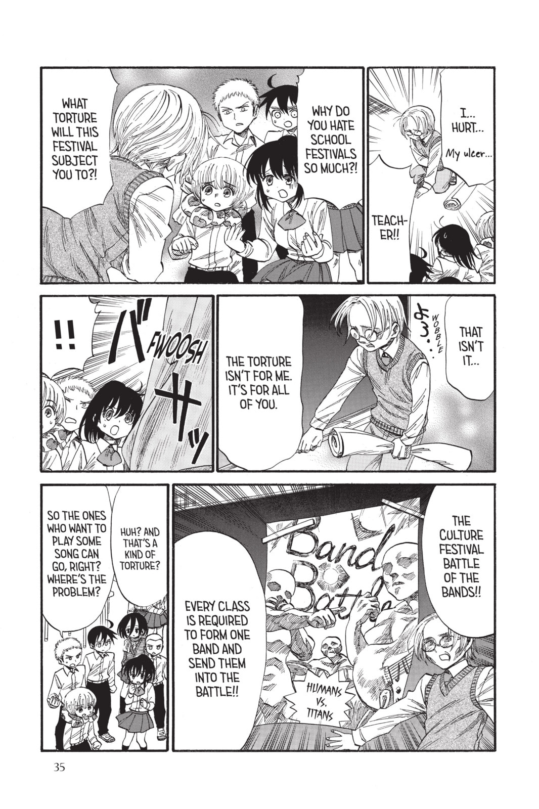 Read Attack on Titan: Junior High chapter 33 image 1 on Lezhin