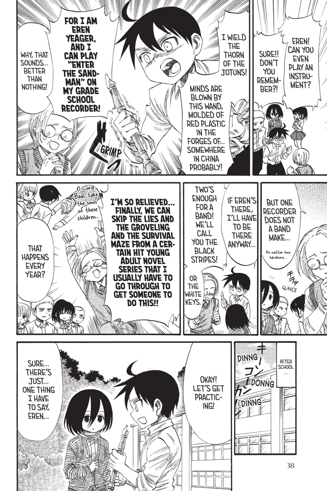 Read Attack on Titan: Junior High chapter 33 image 3 on Lezhin