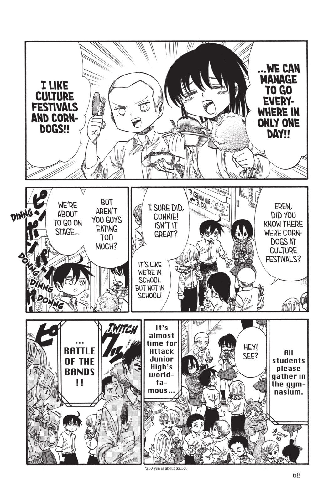 Read Attack on Titan: Junior High chapter 35 image 1 on Lezhin