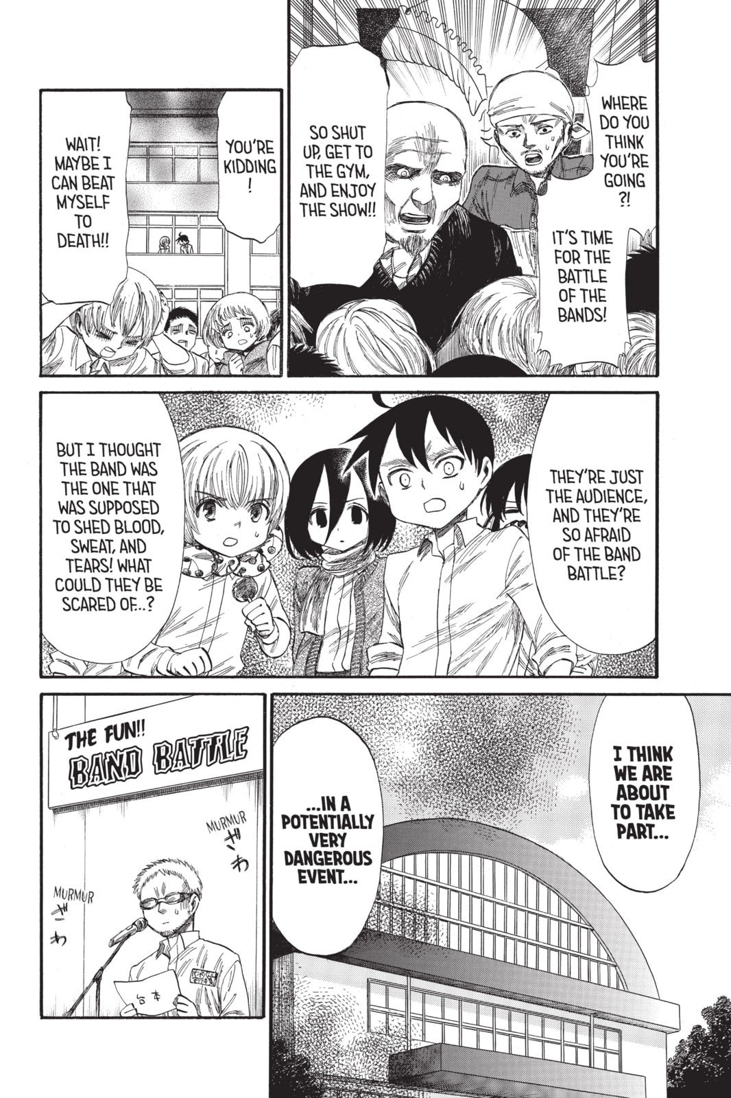 Read Attack on Titan: Junior High chapter 35 image 3 on Lezhin