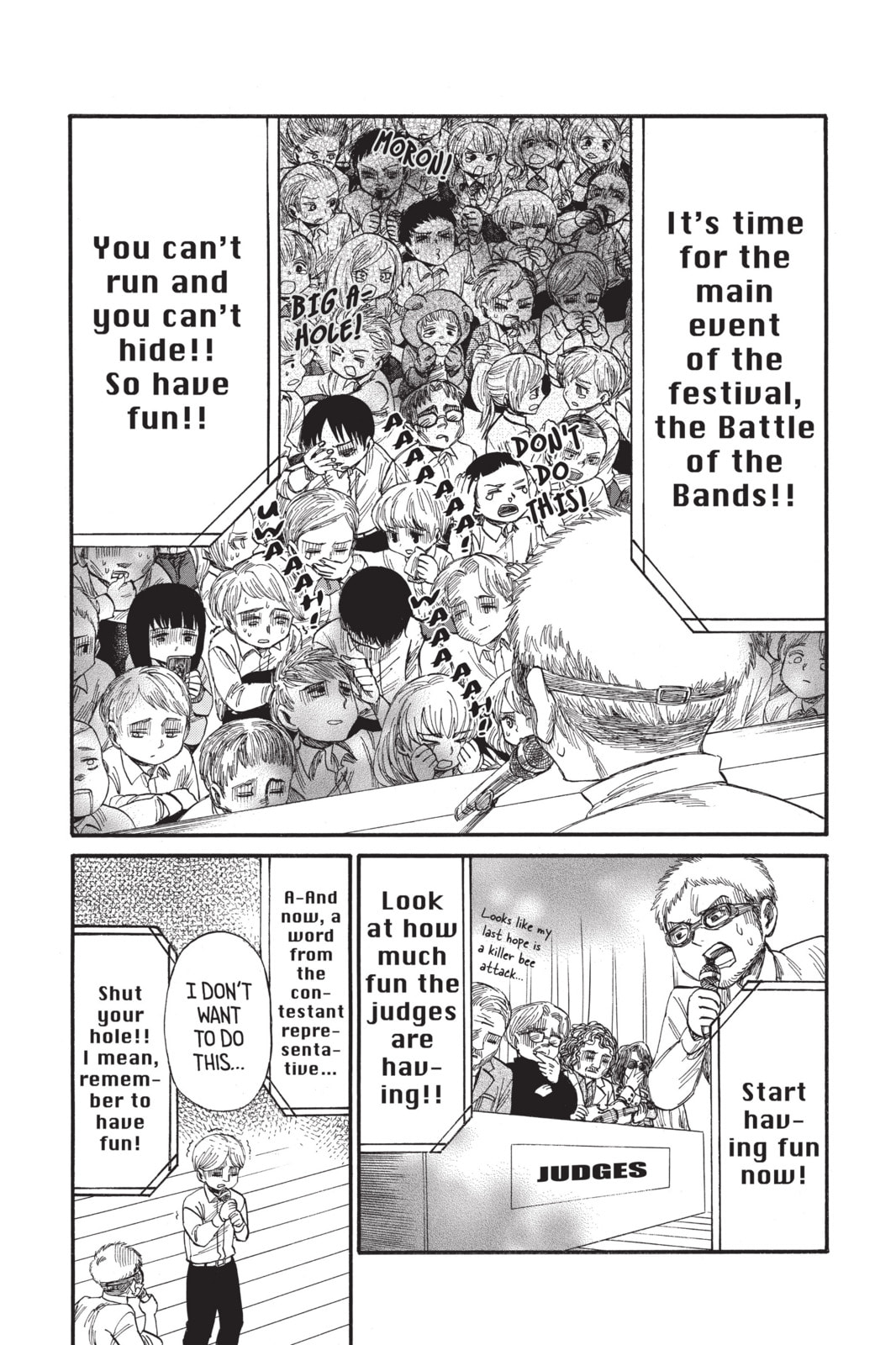 Read Attack on Titan: Junior High chapter 35 image 4 on Lezhin