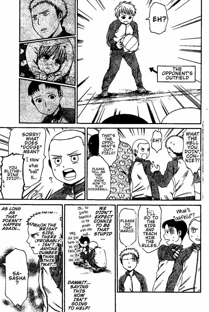 Read Attack on Titan: Junior High chapter 4.5 image 4 on Lezhin