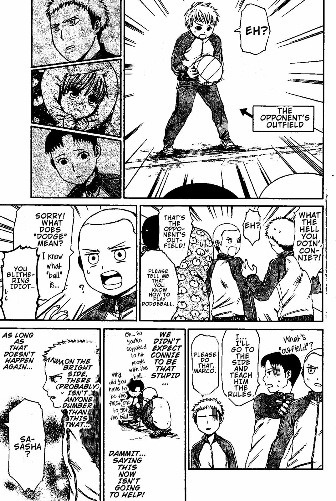 Read Attack on Titan: Junior High chapter 4 image 4 on Lezhin