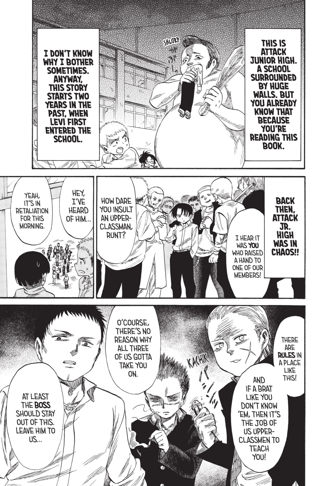 Read Attack on Titan: Junior High chapter 43.1 image 1 on Lezhin