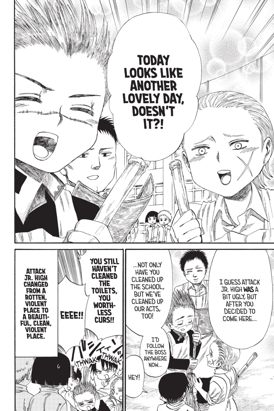Read Attack on Titan: Junior High chapter 43.1 image 3 on Lezhin