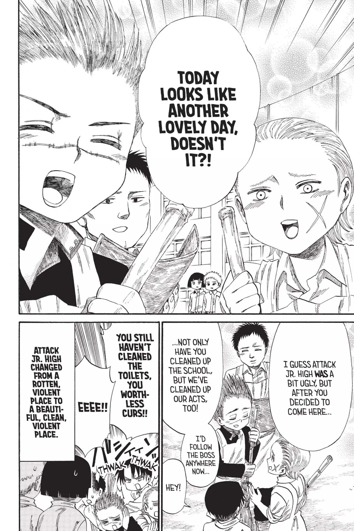 Read Attack on Titan: Junior High chapter 43.5 image 7 on Lezhin