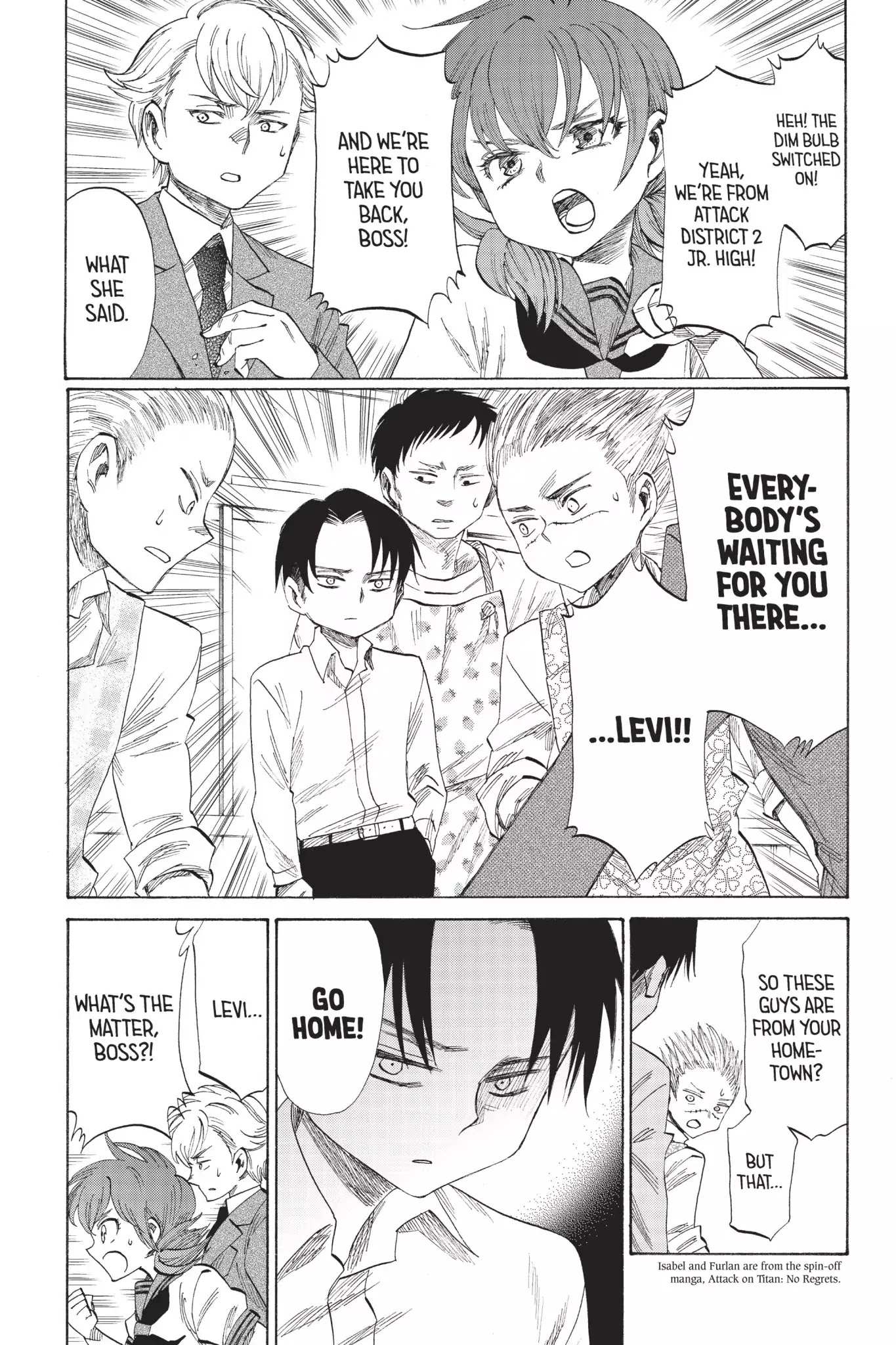 Read Attack on Titan: Junior High chapter 43.6 image 2 on Lezhin