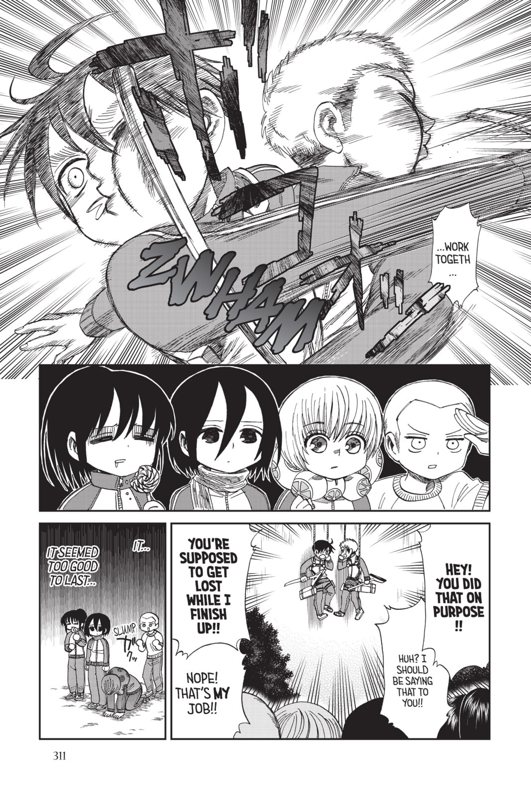 Read Attack on Titan: Junior High chapter 46 image 7 on Lezhin