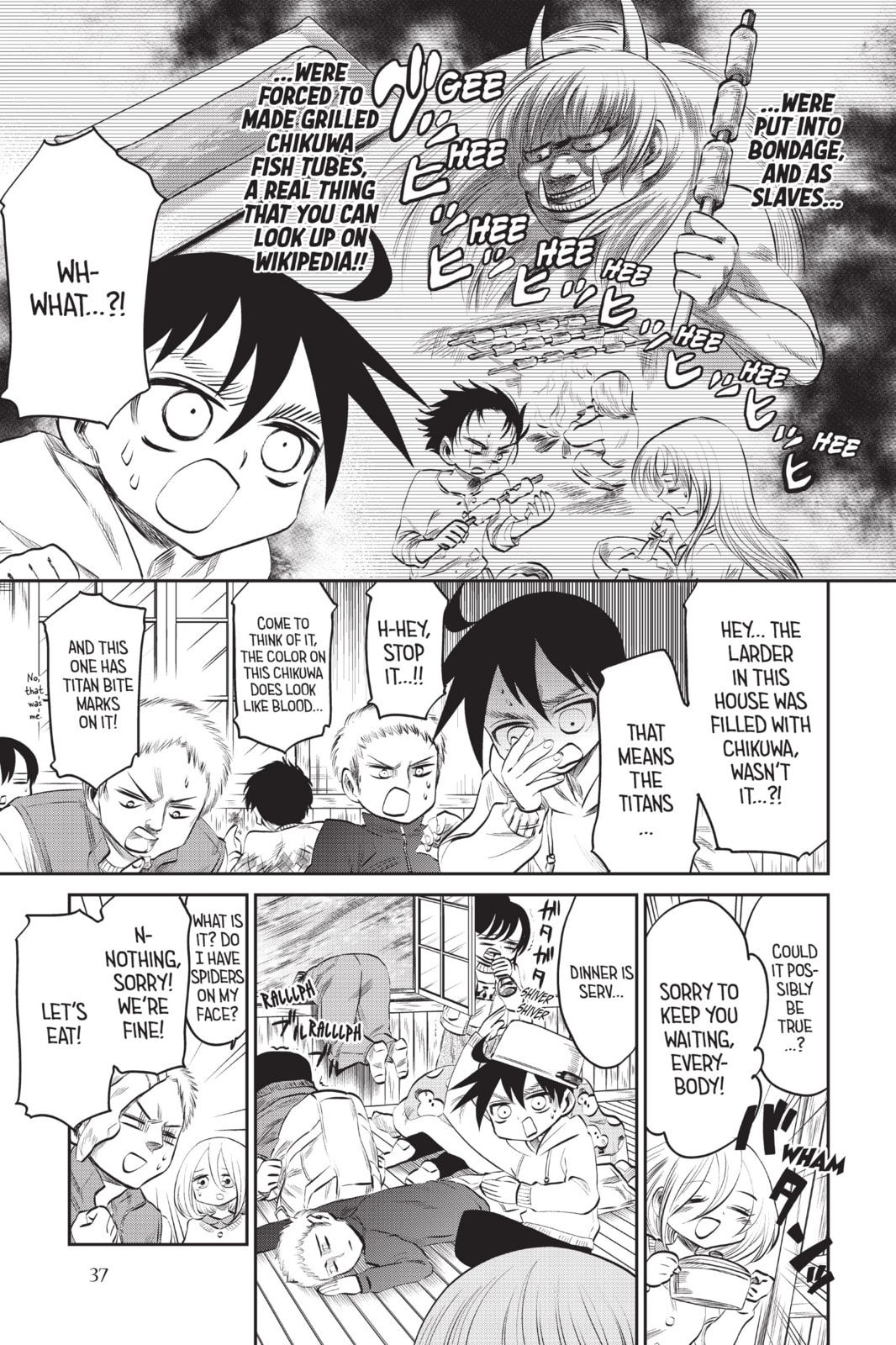 Read Attack on Titan: Junior High chapter 48 image 4 on Lezhin