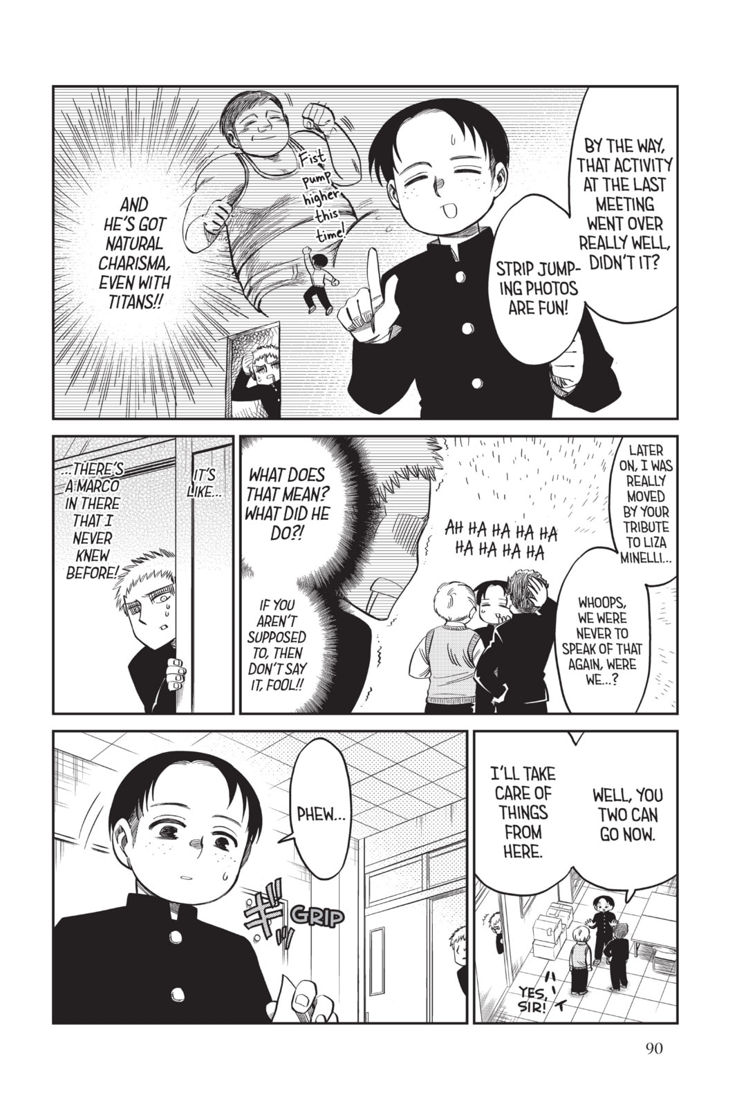 Read Attack on Titan: Junior High chapter 50 image 8 on Lezhin