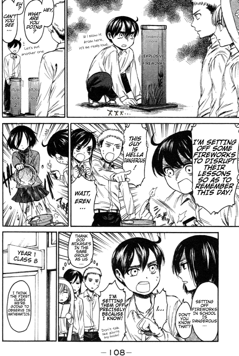 Read Attack on Titan: Junior High chapter 6 image 3 on Lezhin