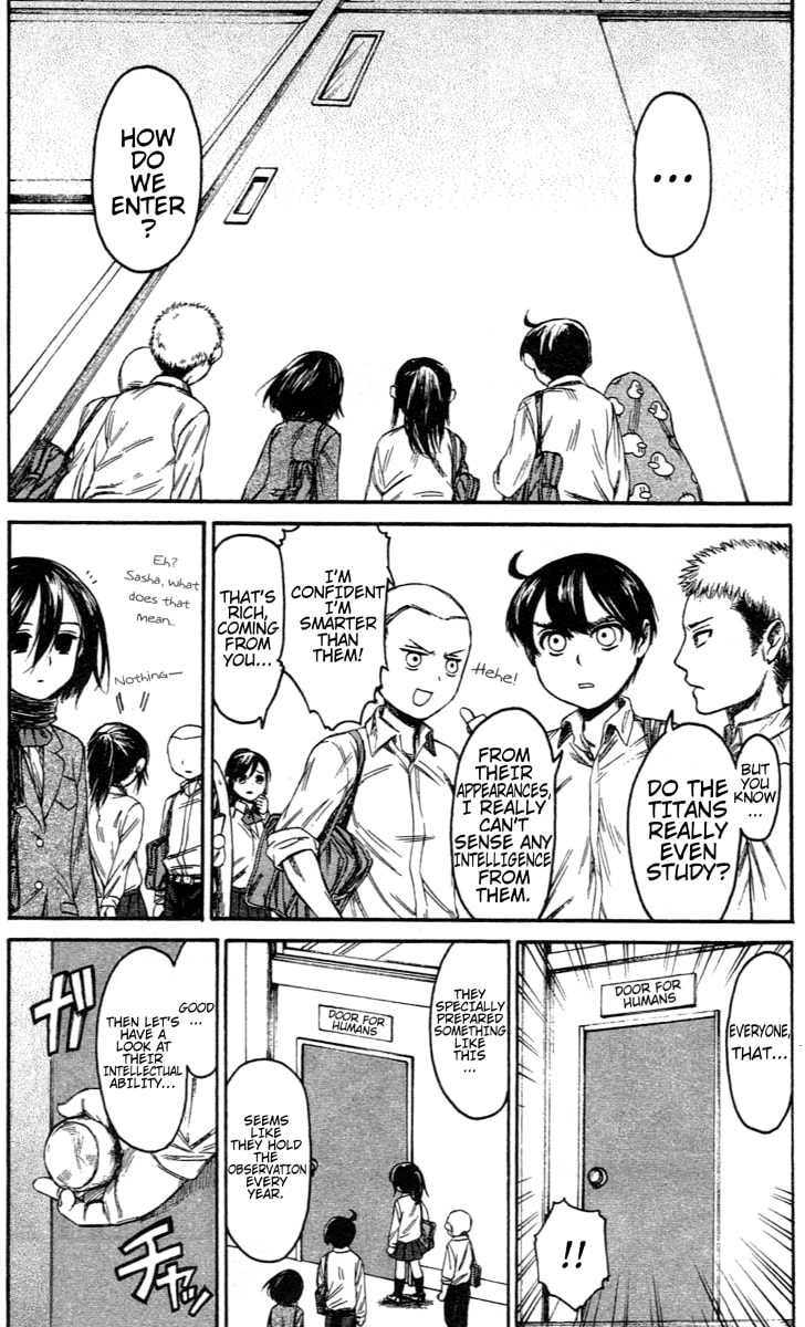 Read Attack on Titan: Junior High chapter 6 image 4 on Lezhin