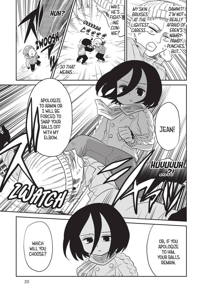Read Attack on Titan: Junior High chapter 69 image 12 on Lezhin