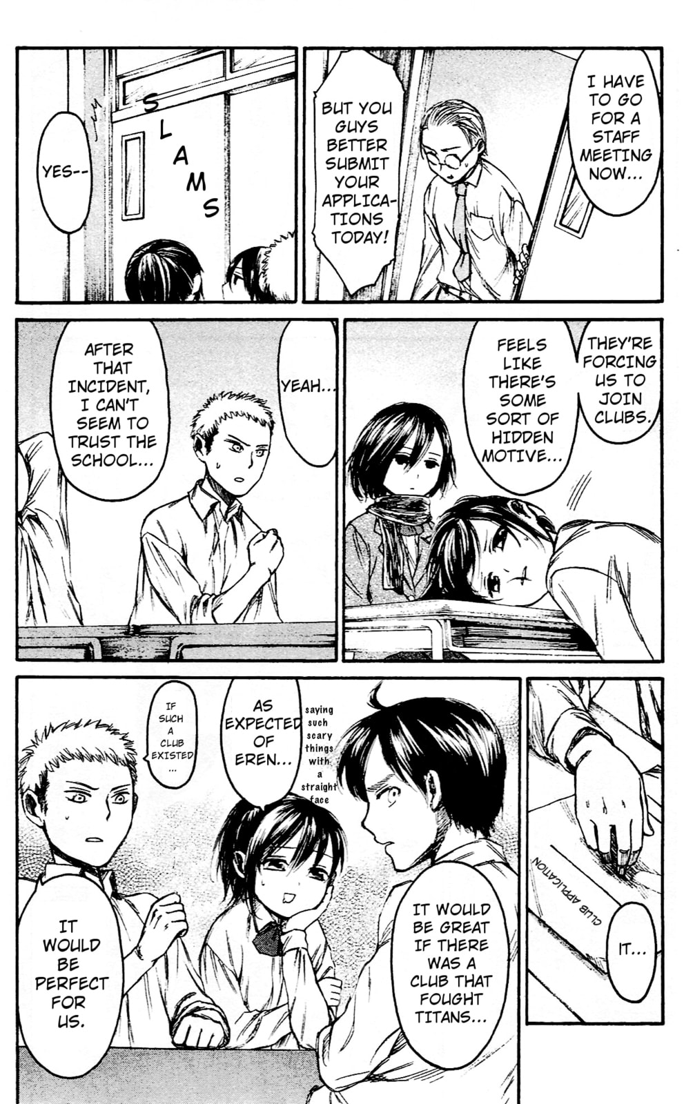 Read Attack on Titan: Junior High chapter 7 image 3 on Lezhin